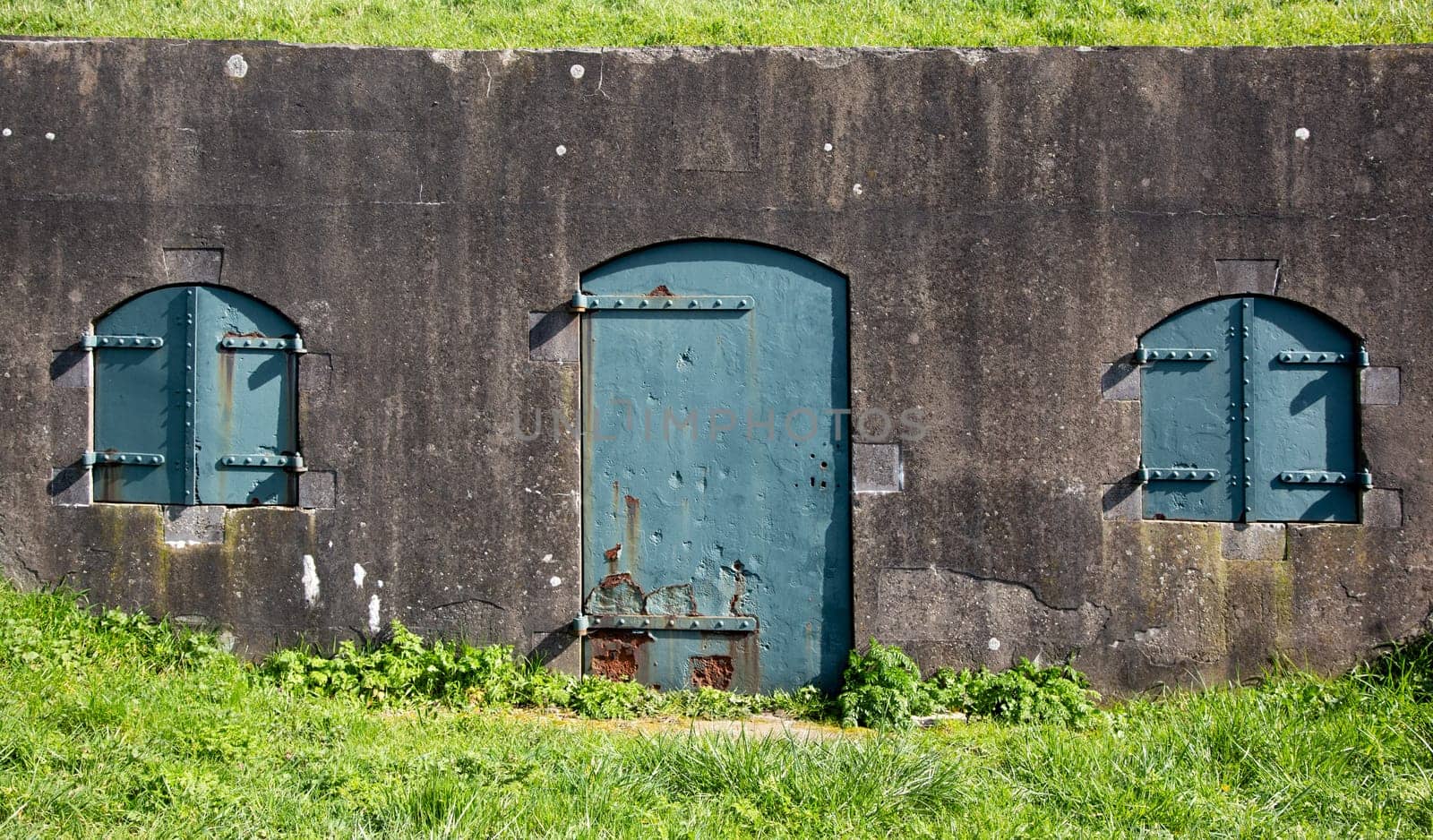 Part of a Dutch fort near Schalkwijk, the Netherlands..
