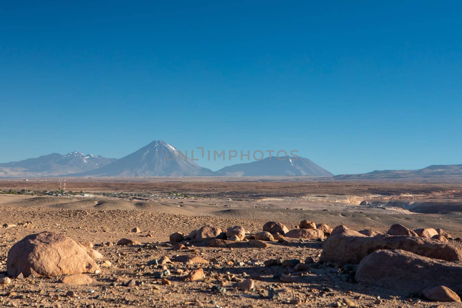 Atacama desert, Chile, Andes, South America. Beautiful view and landscape.