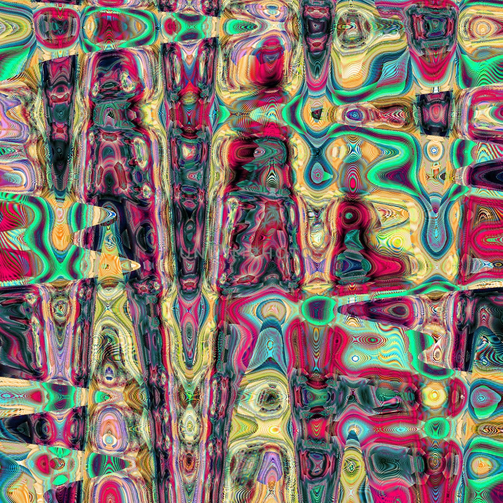Art rainbow color splash brush strokes paint abstract zigzag texture background