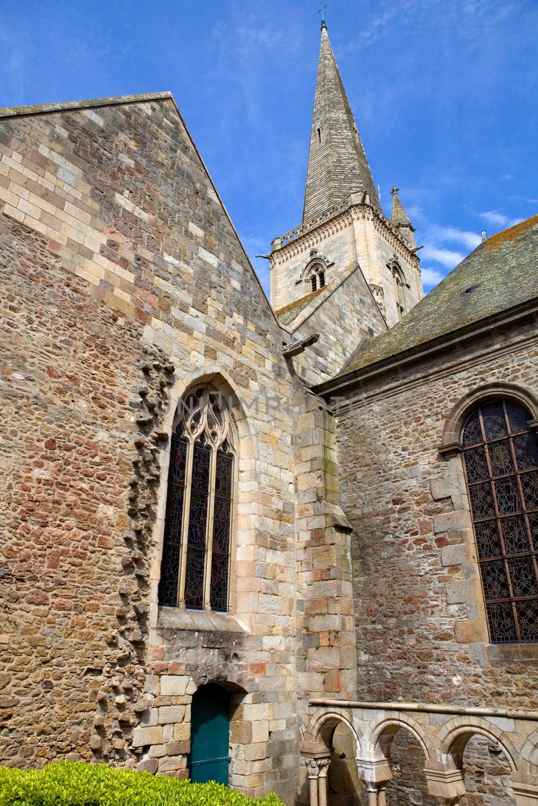 st malo cathedral in the north of france