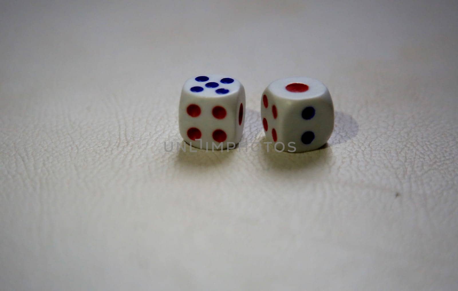 salvador, bahia / brazil - may 12, 2020: dice cube, object used in games of chance.