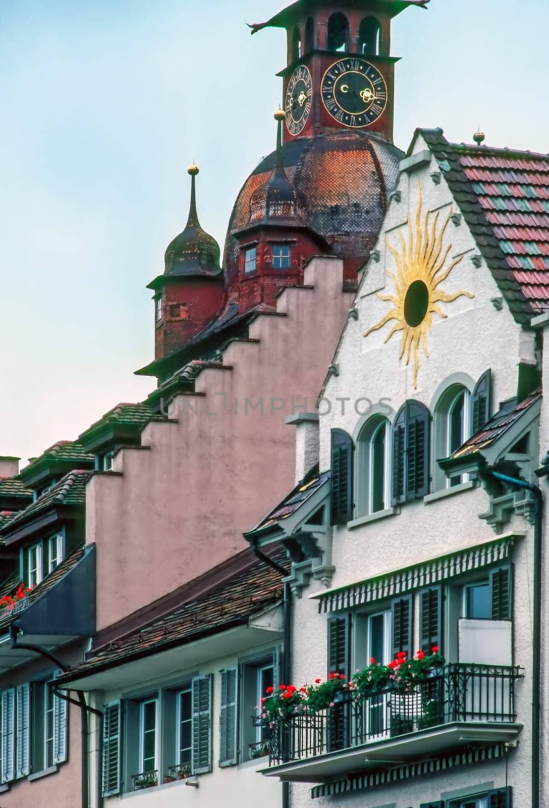 Houses in Lucerne, Switzerland