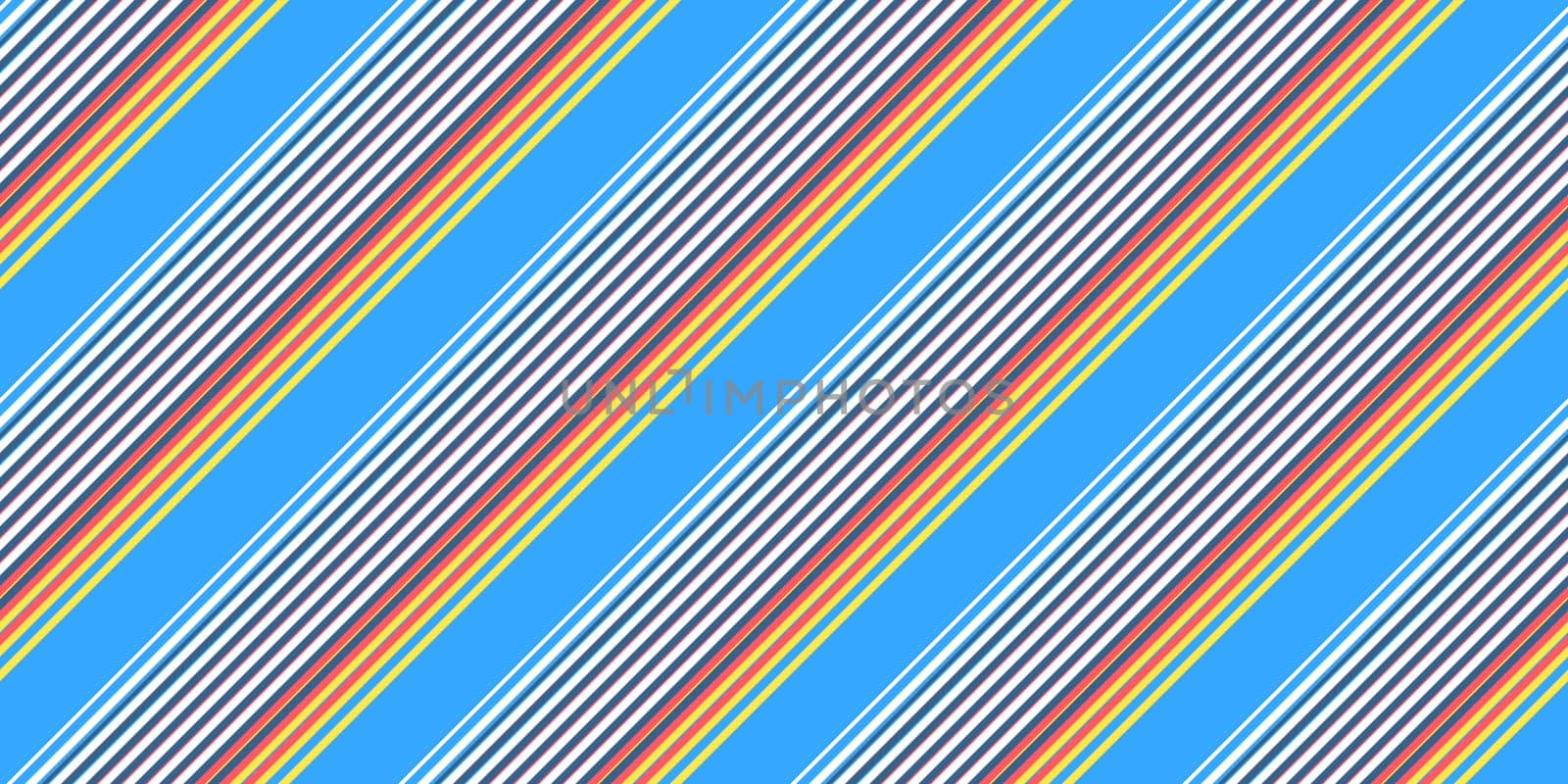 Summer Seamless Inclined Stripes Background. Modern Colors Sidelong Lines Texture. Vintage Style Stripe Backdrop.