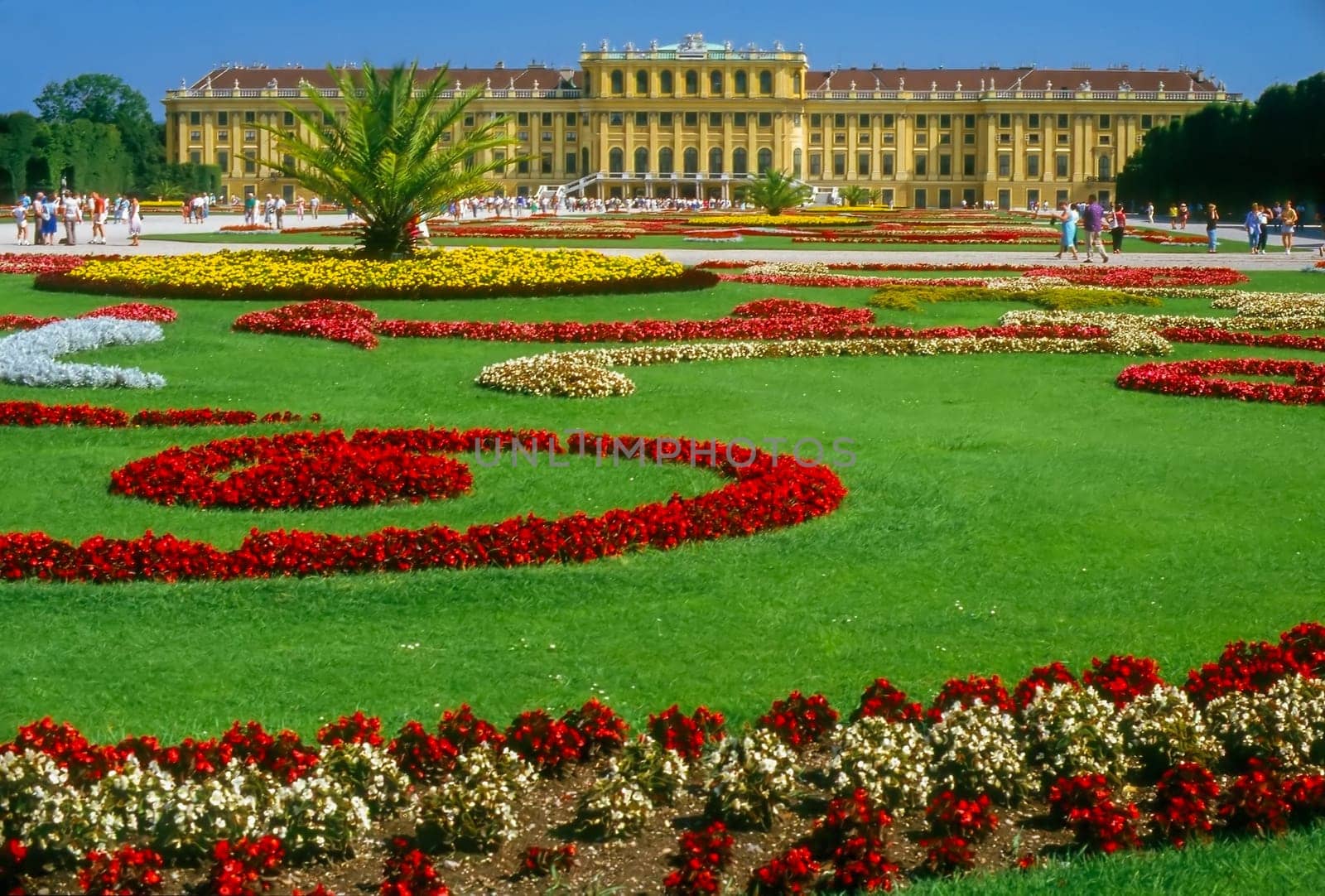 Palace Schonbrunn in Vienna, Austria