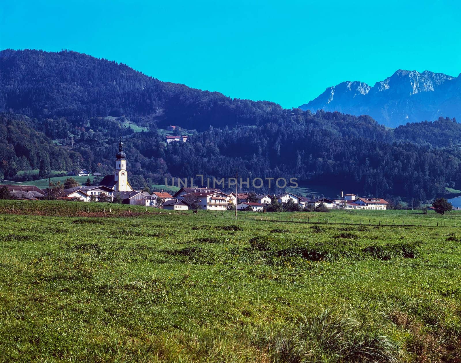 View of village in Austria