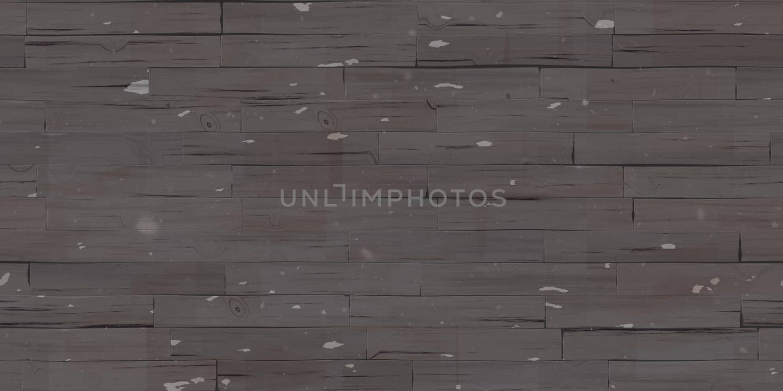 Seamless Dark Wooden Planks Wall Texture. Wood Pieces Panel Background. 3d Rendering. 3d illustration.
