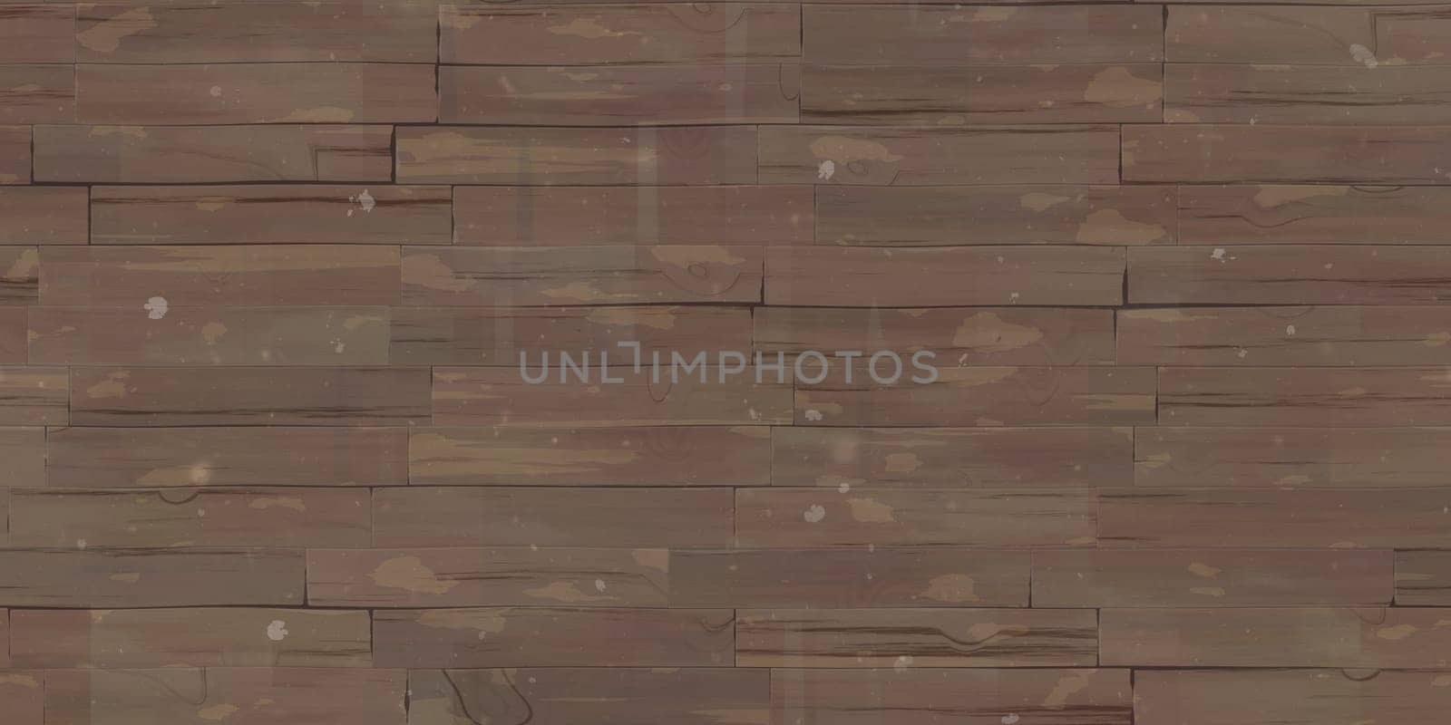 Wood Pieces Panel Background. 3d Rendering. 3d illustration.