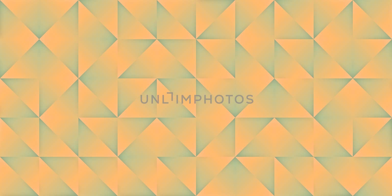 Yellow Modern Random Filling Geometric Shapes Pattern Background Texture.