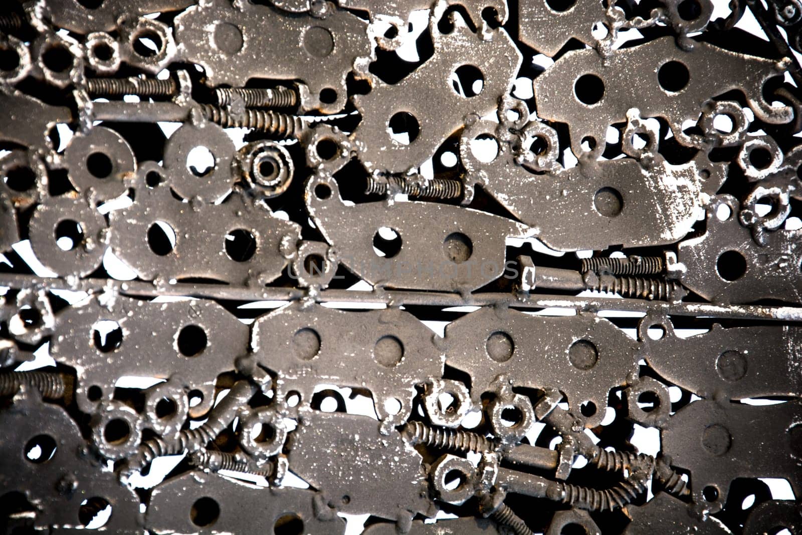 Equipment Metal background