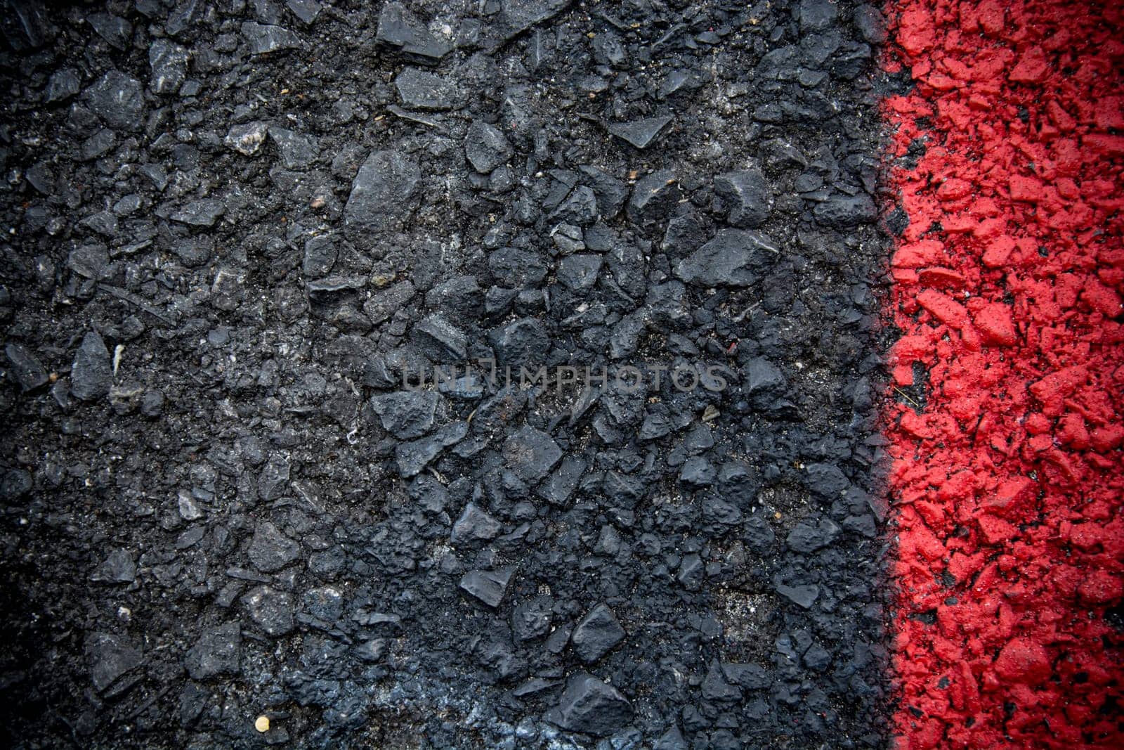 Highway surface pattern detail