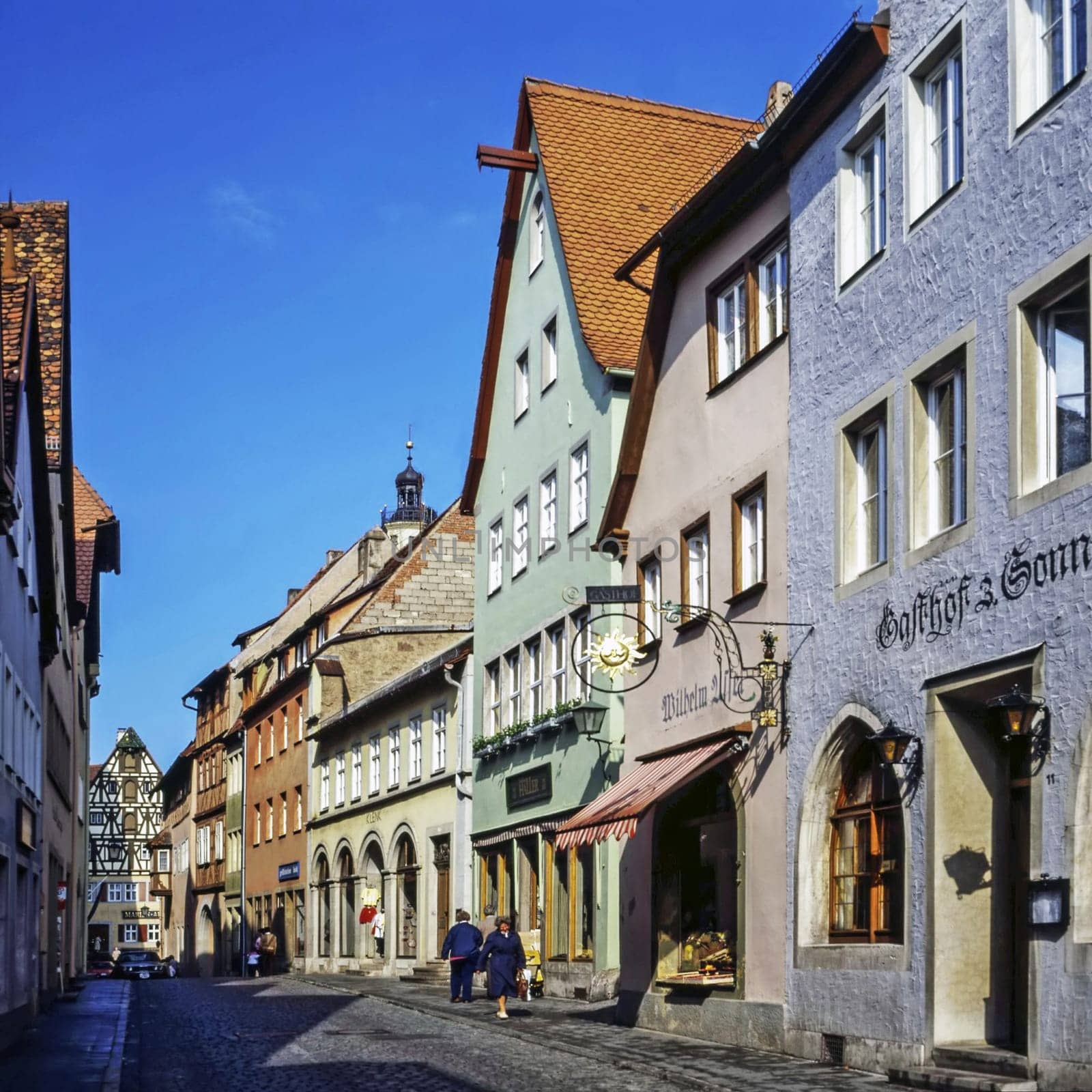 Street in Rothenburg, Germany