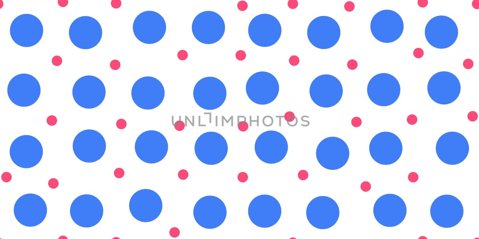 Blue Dots Pattern Background. Retro Circles Backdrop. Balls Texture.