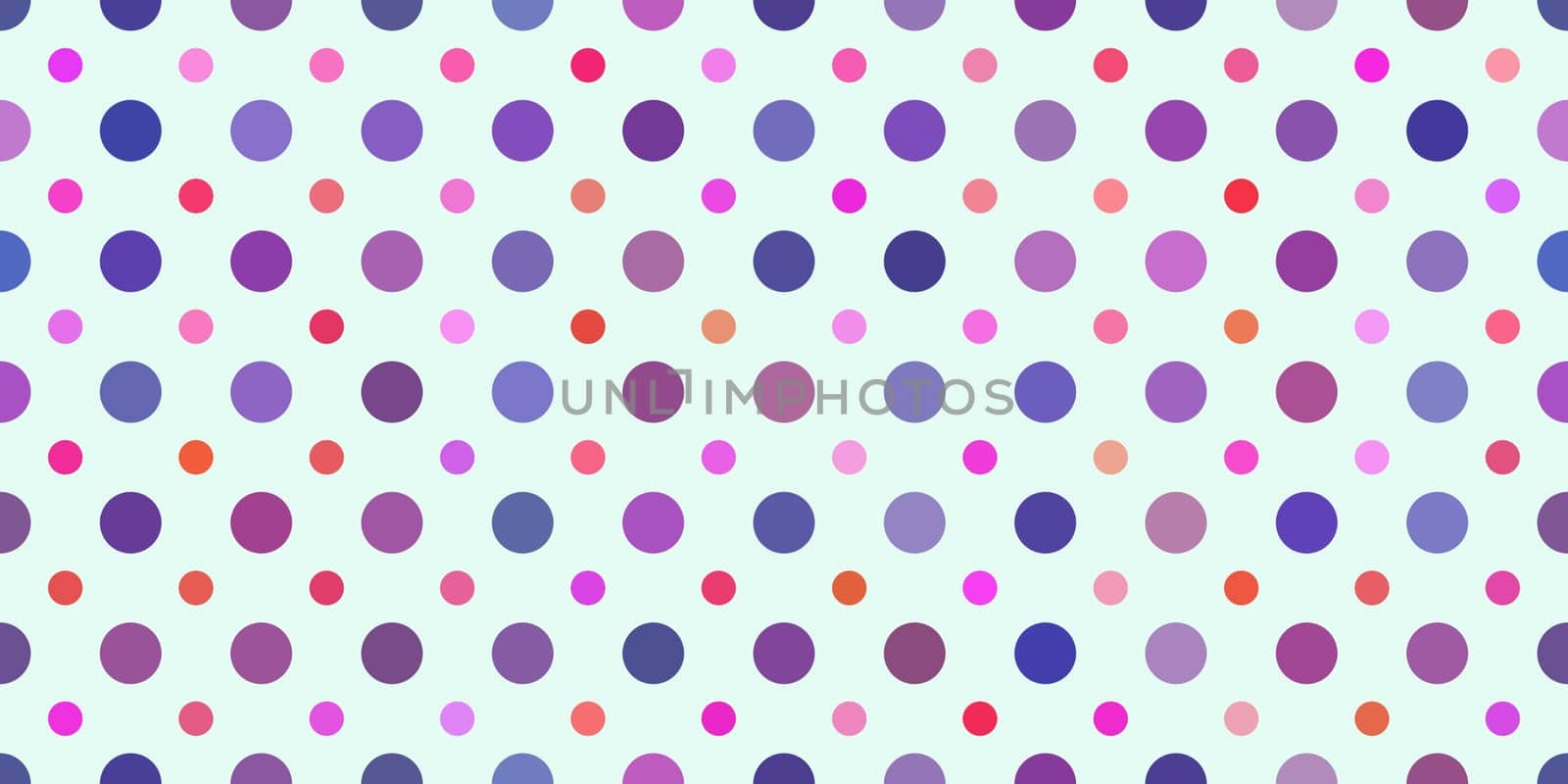 Light Lilac Dots Pattern Background. Retro Circles Backdrop. Balls Texture.