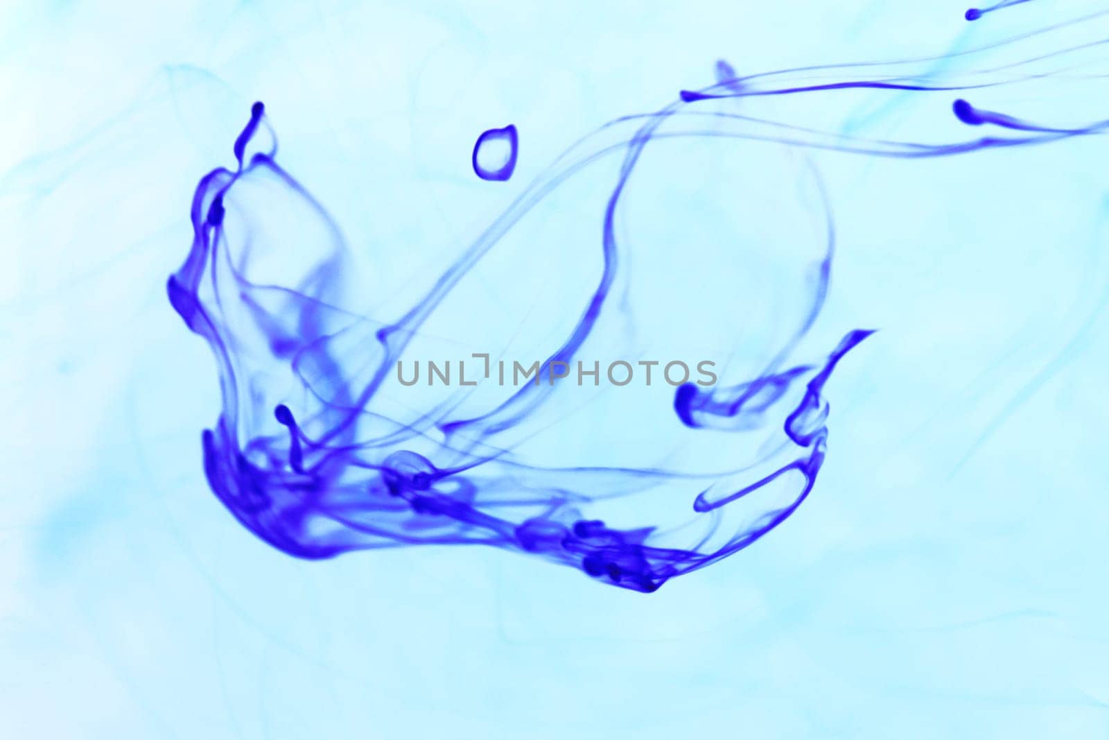 Ink Drop Dynamic Opening Motion. Ambient Background.