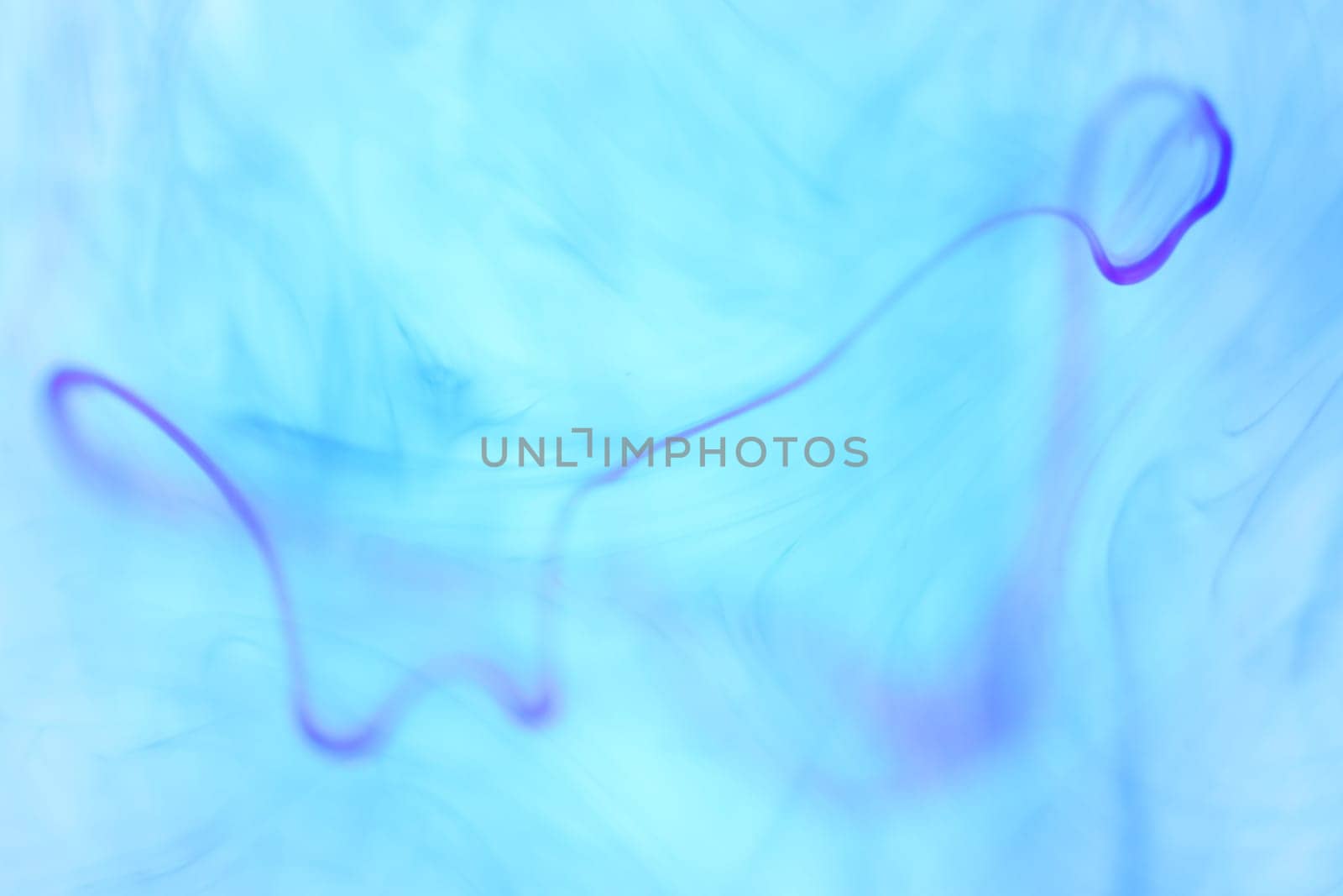 Ambient Ink Line. Artistic Water Drop Motion. Soft Background.
