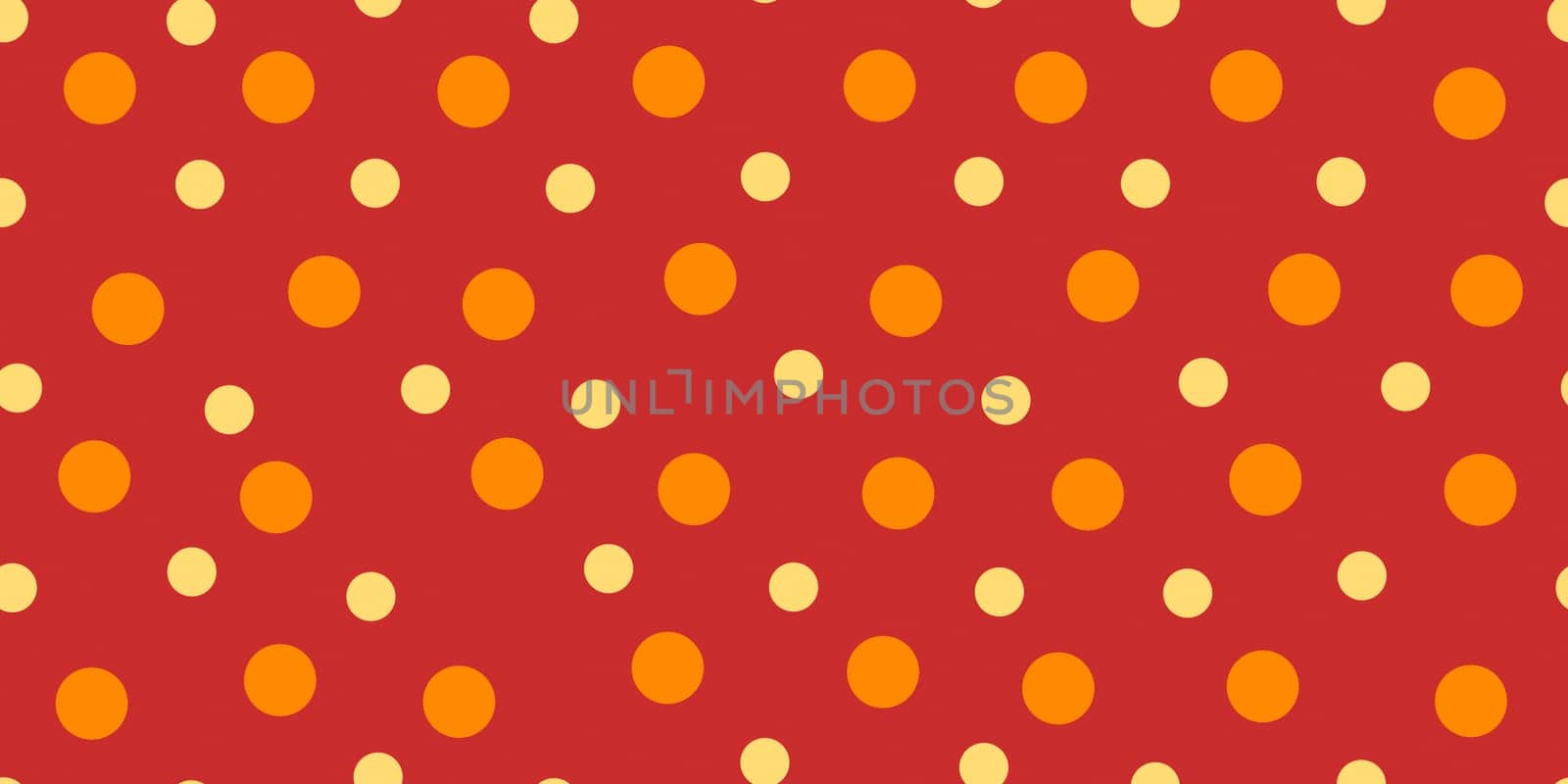 Red Dots Pattern Background. Retro Circles Backdrop. Balls Texture.