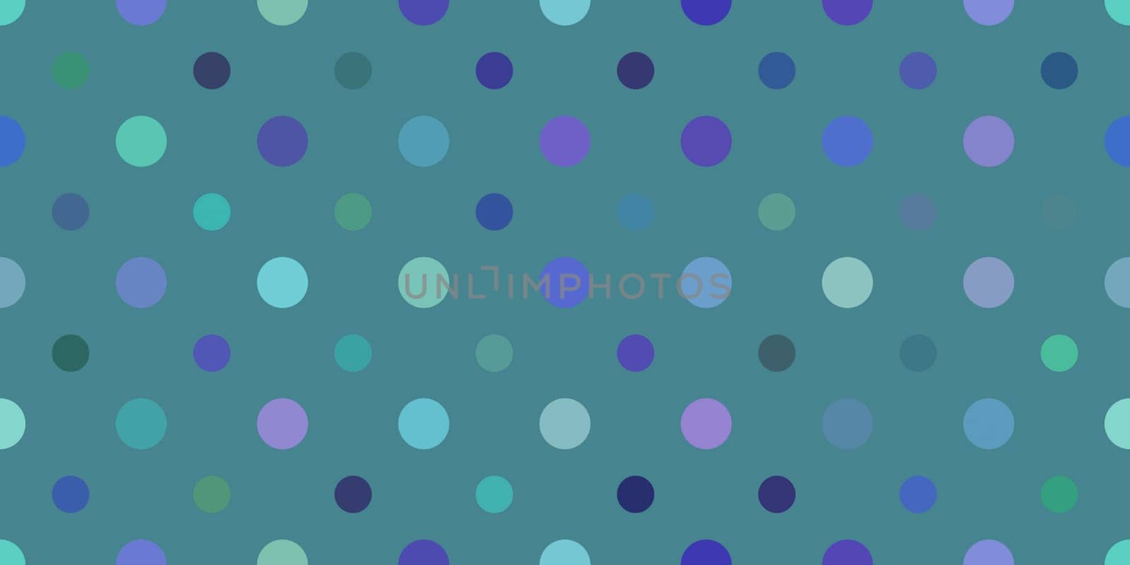 Blue Dots Pattern Background. Retro Circles Backdrop. Balls Texture.