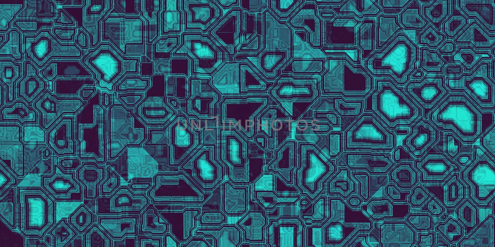 Hi-tech microscheme pattern background. Microchip network texture.
