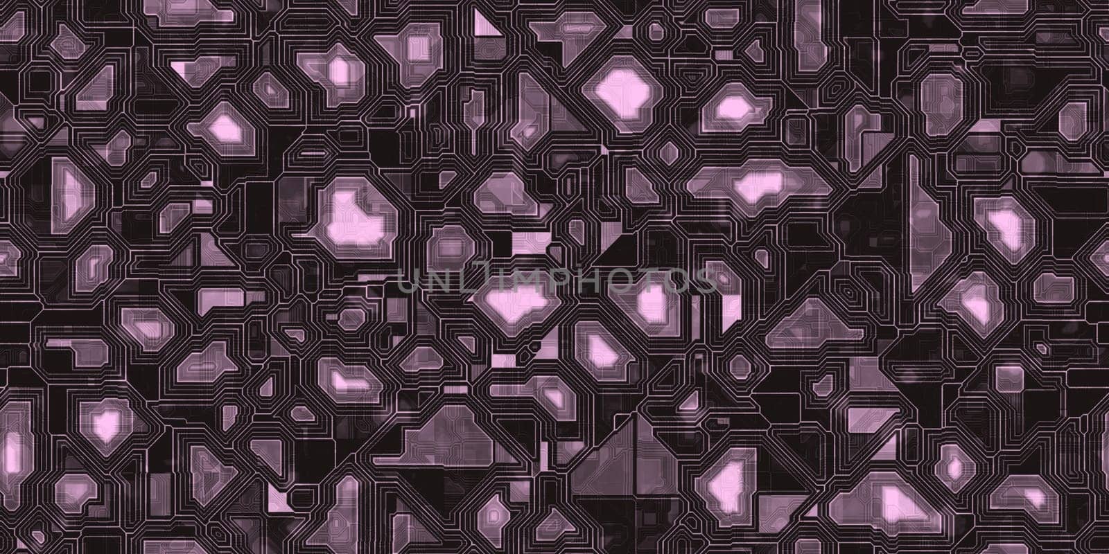 Hi-tech microscheme pattern background. Microchip network texture.