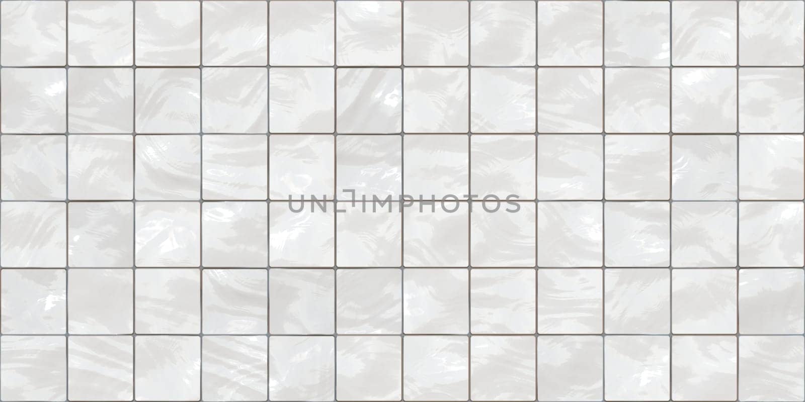White Modern Tiled Ceramic Mosaic Tiles Material Texture. Good for Interior Design