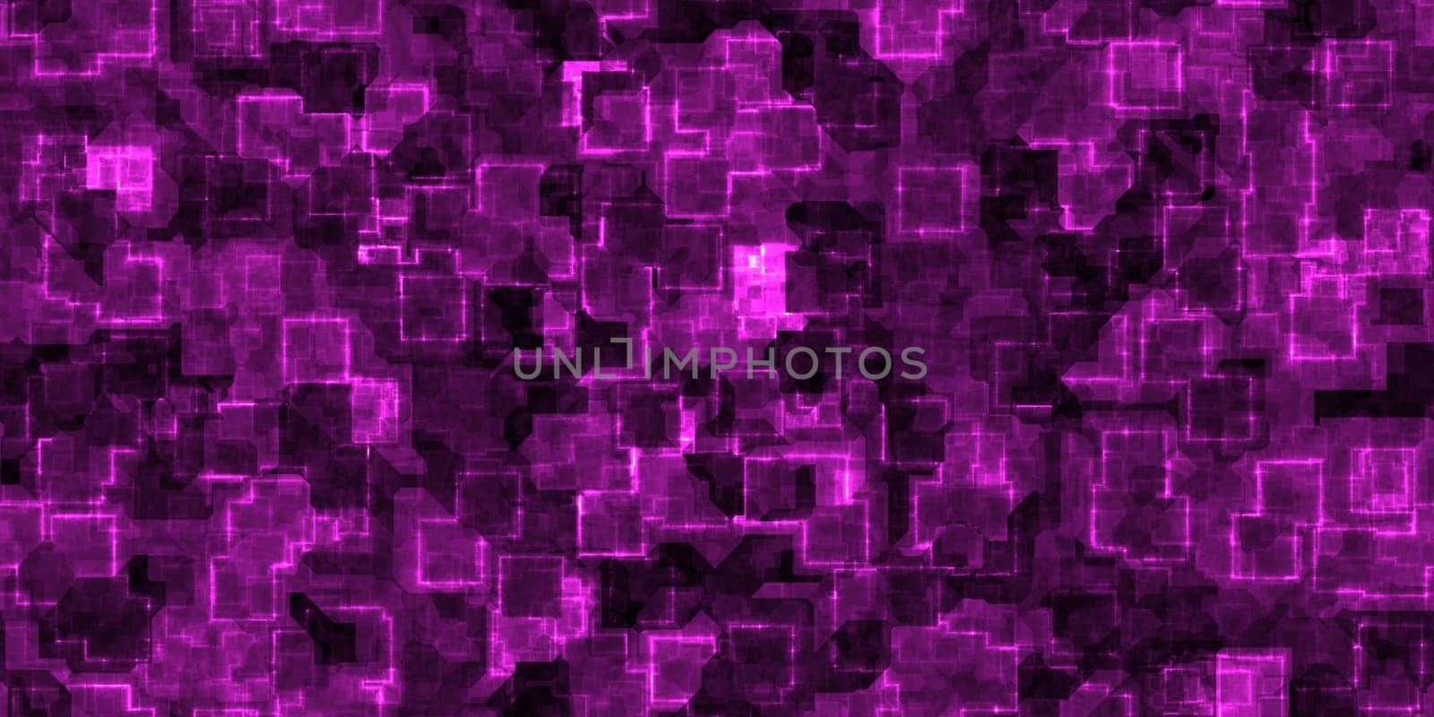 Lilac cyberspace futuristic virtual background. Electrical digital lights pattern.