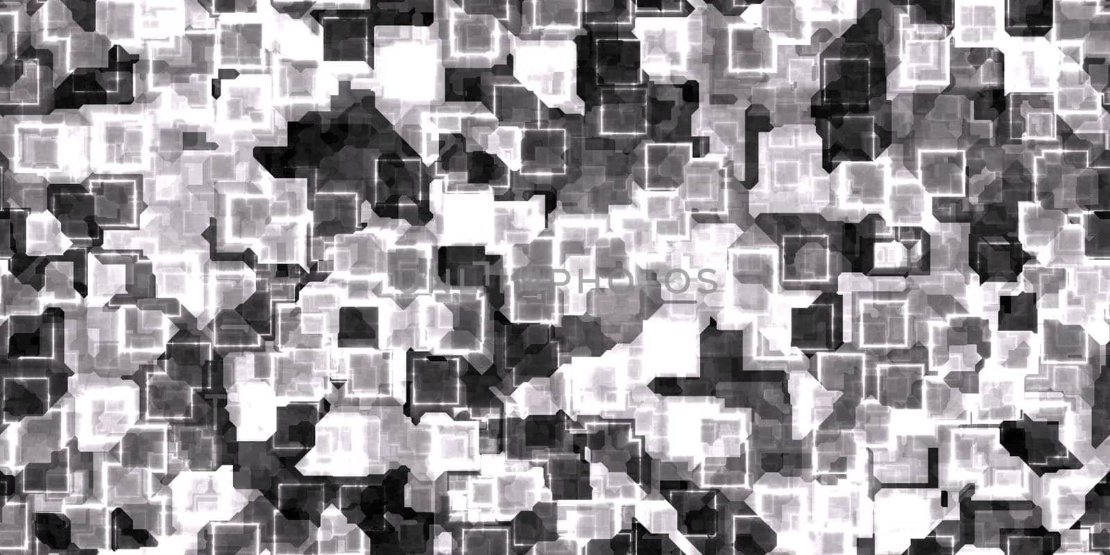 White cyberspace futuristic virtual background. Electrical digital lights pattern.