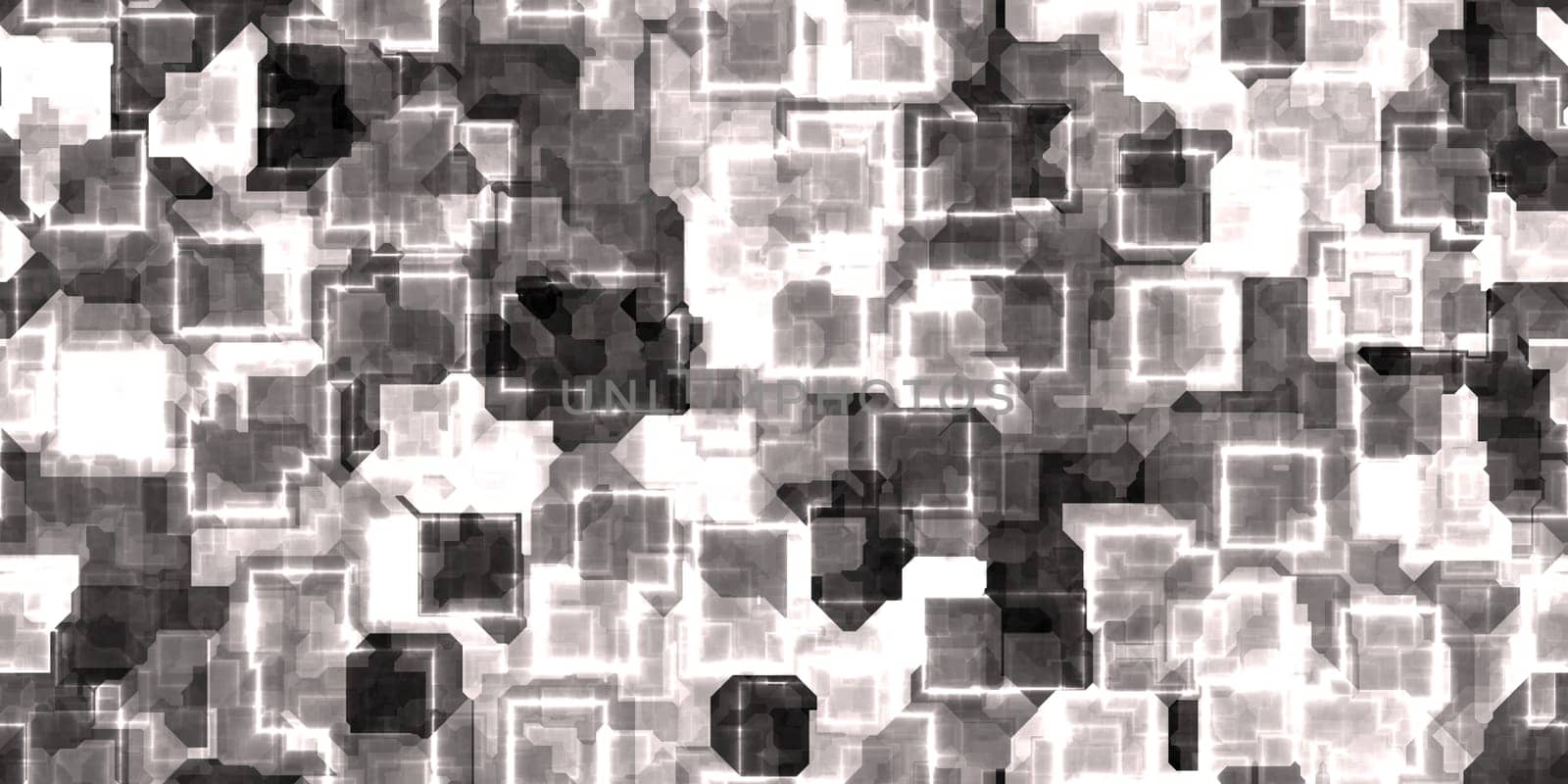 Monochrome cyberspace futuristic virtual background. Electrical digital lights pattern.