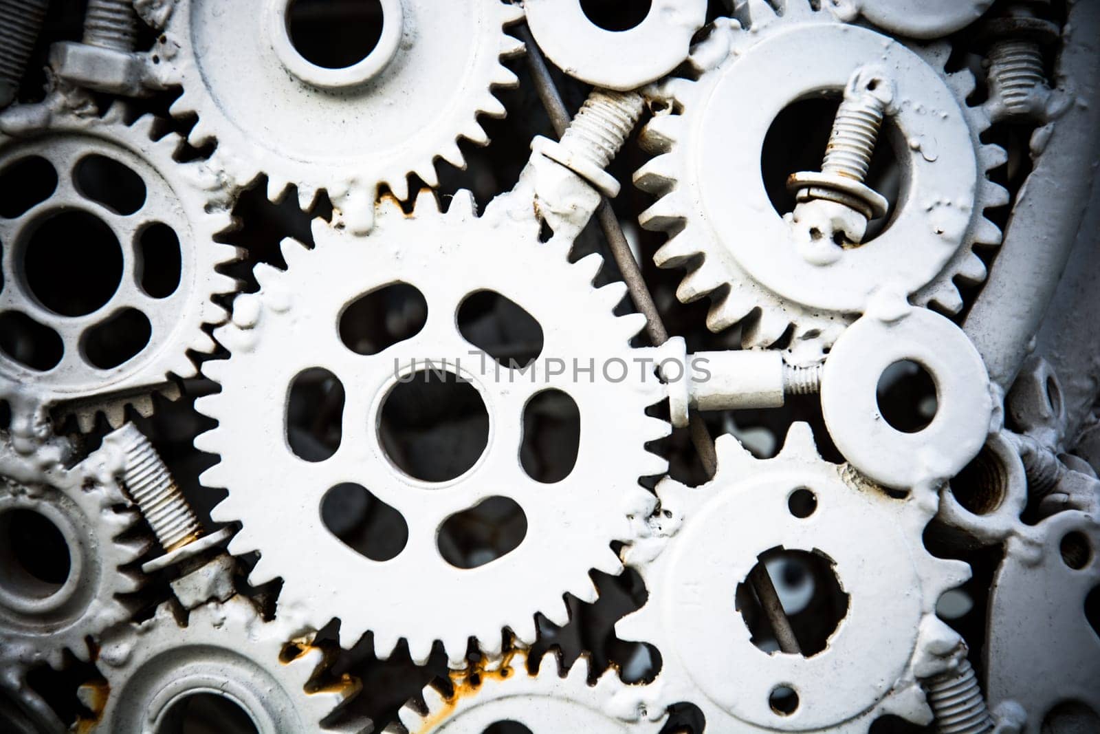 Equipment Metal background