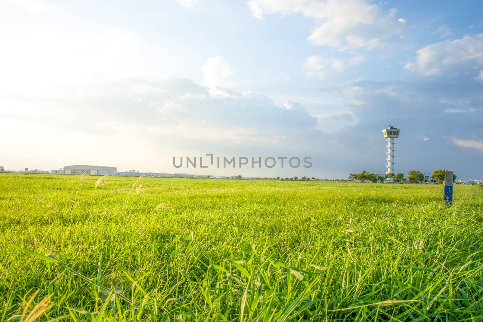 Air Traffic Control tower Sunset Sky