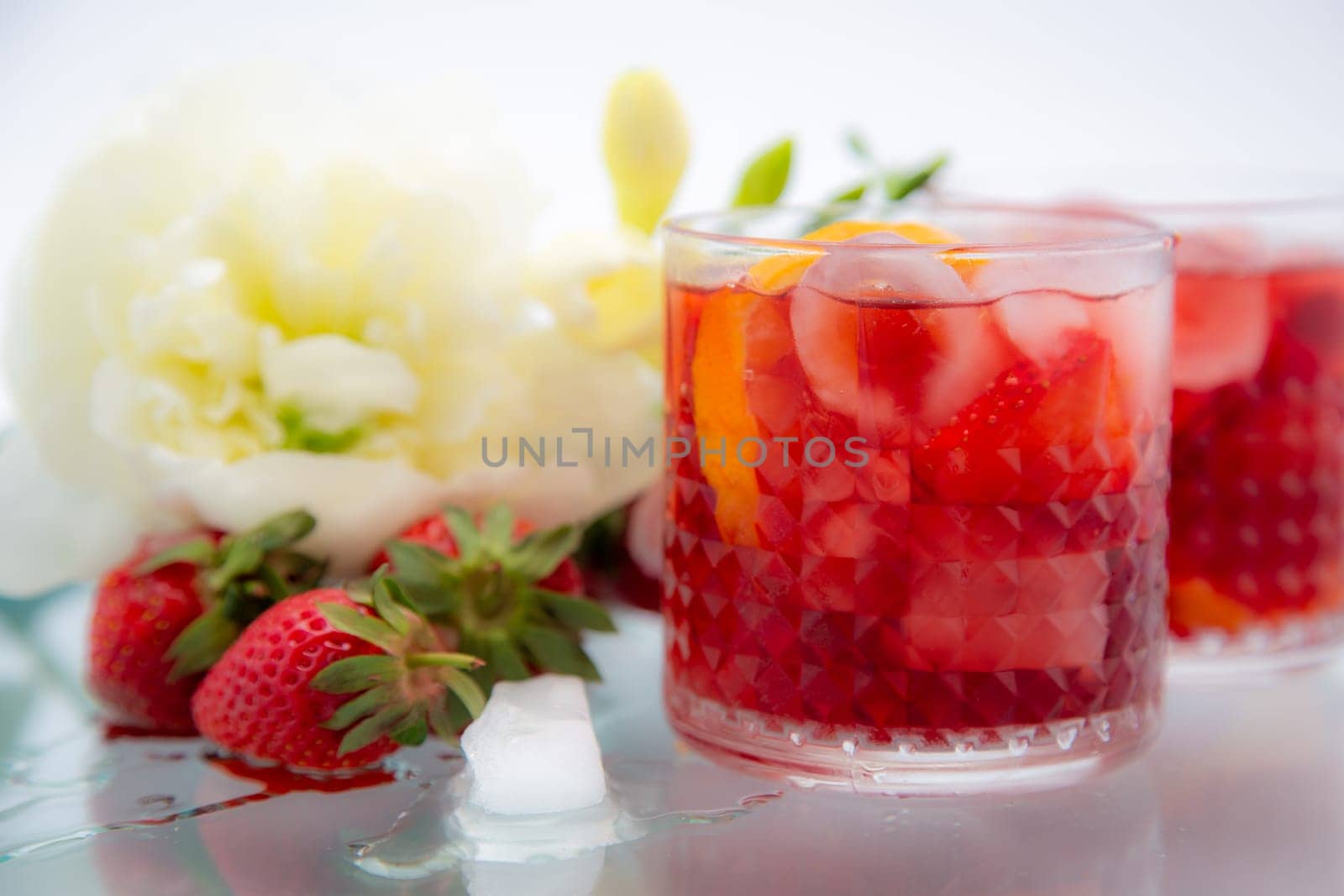 Strawberries in spring