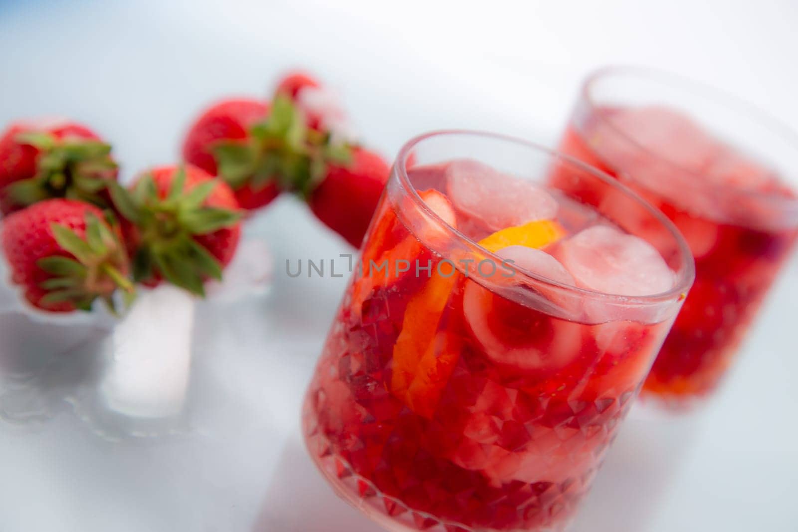 Strawberries in spring