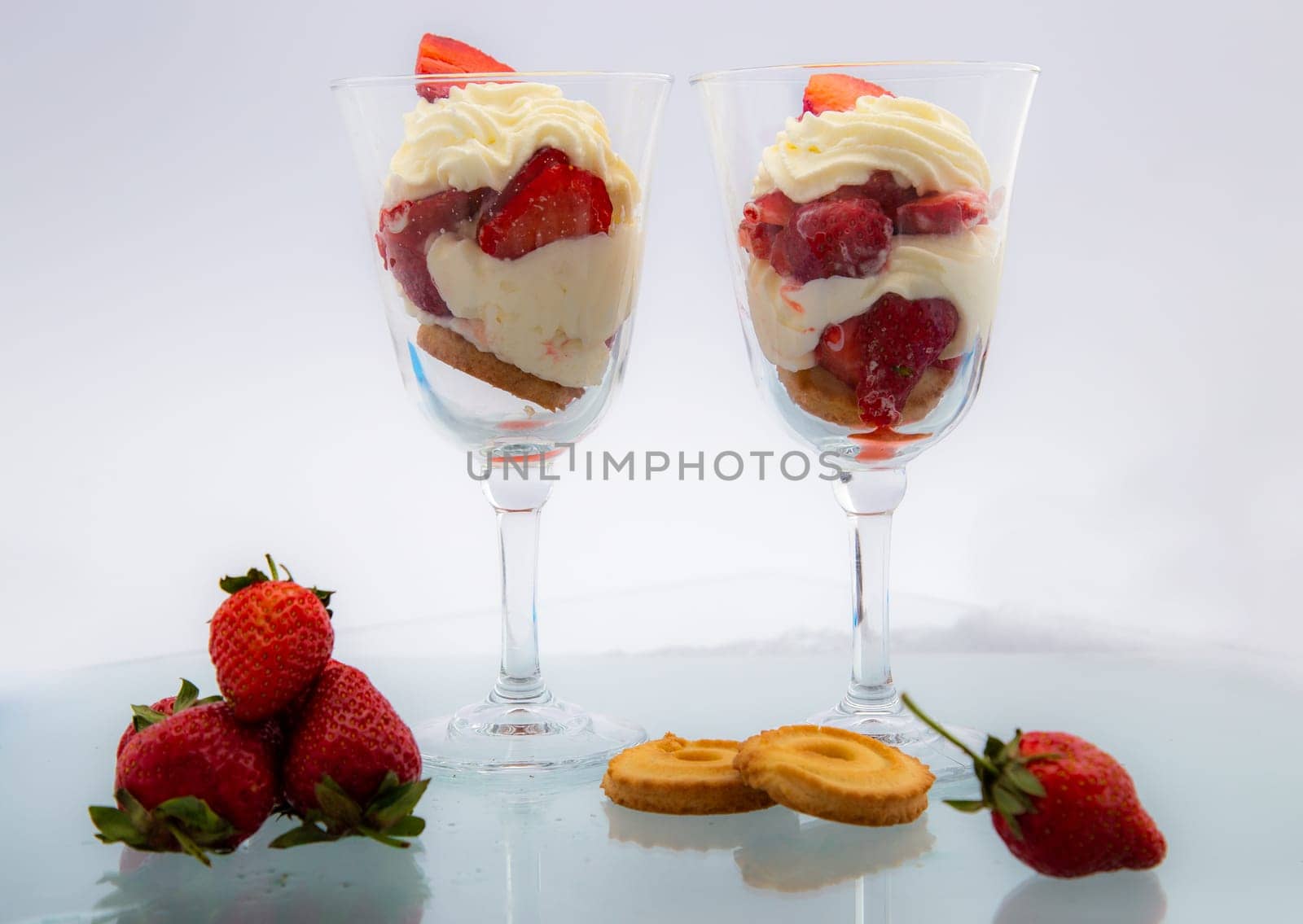Strawberries in spring