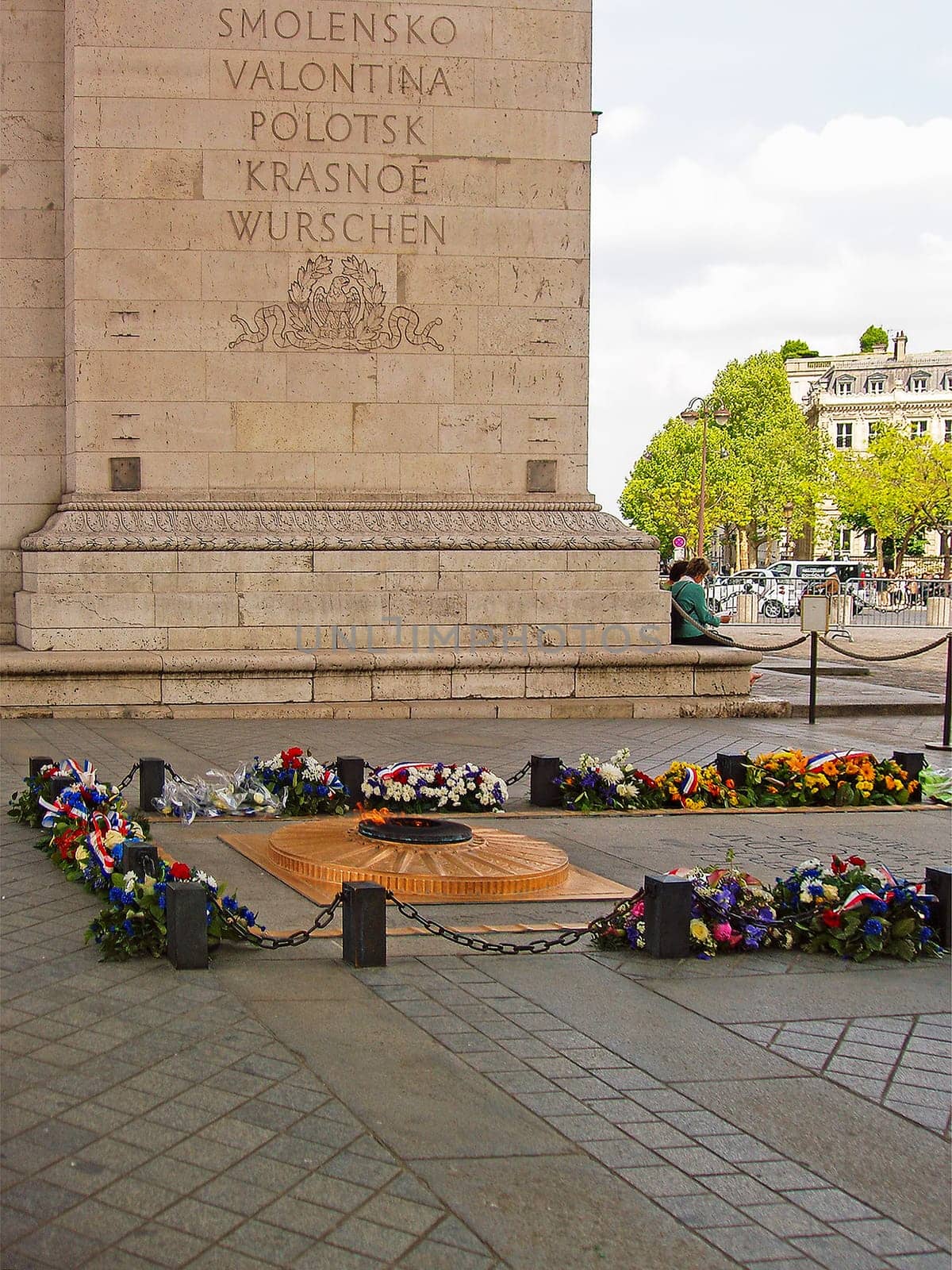 Arc de Triomphe in Paris, France