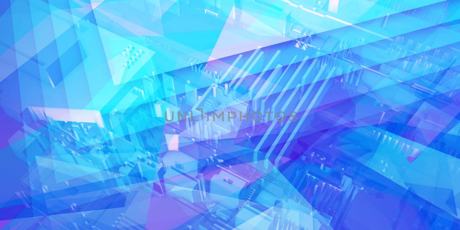 Business Technology Abstract Background for Research and Development