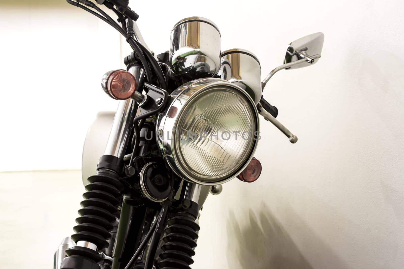 vintage Motorcycle detail