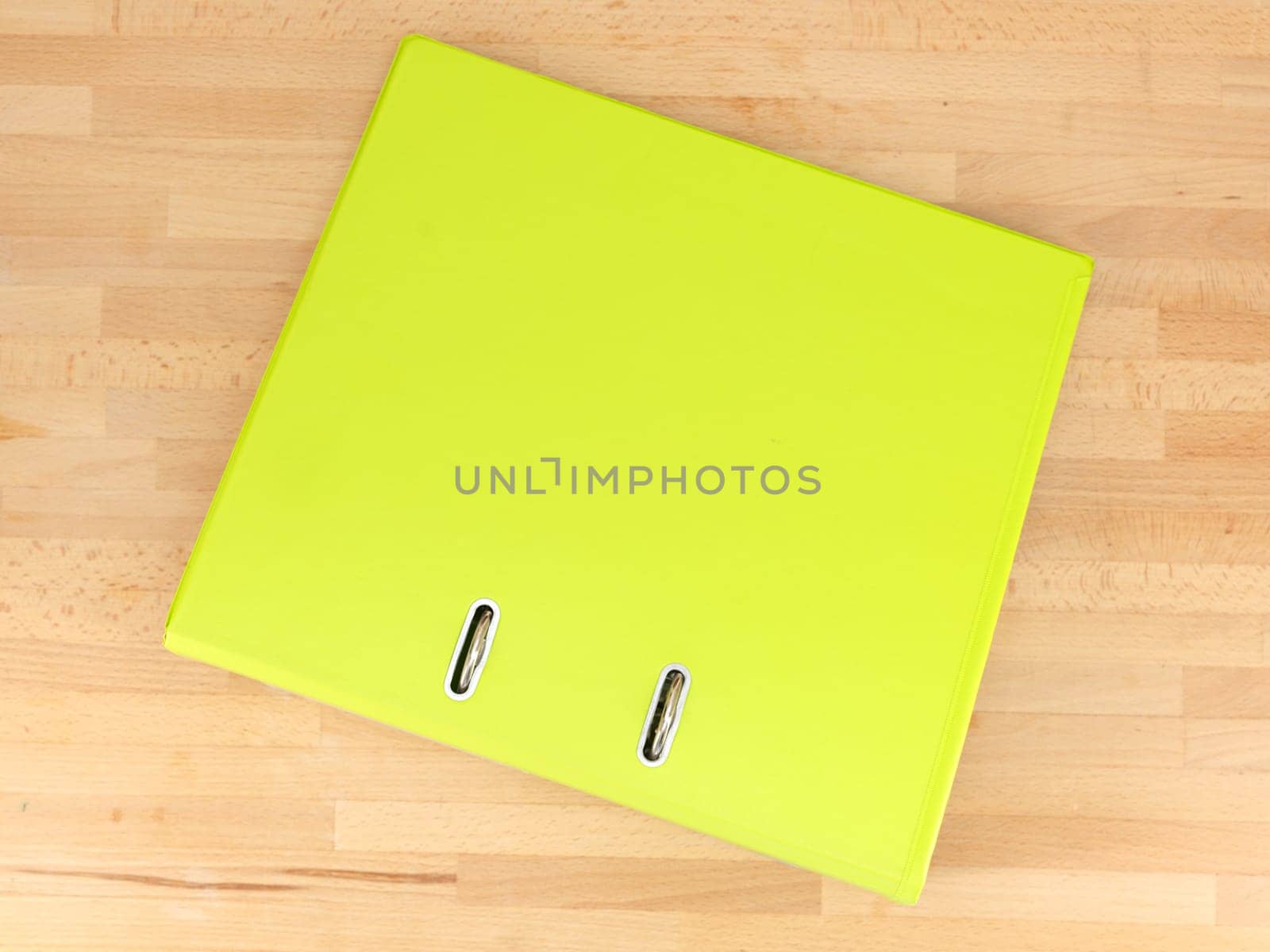 A close up shot of an A4 ring binder