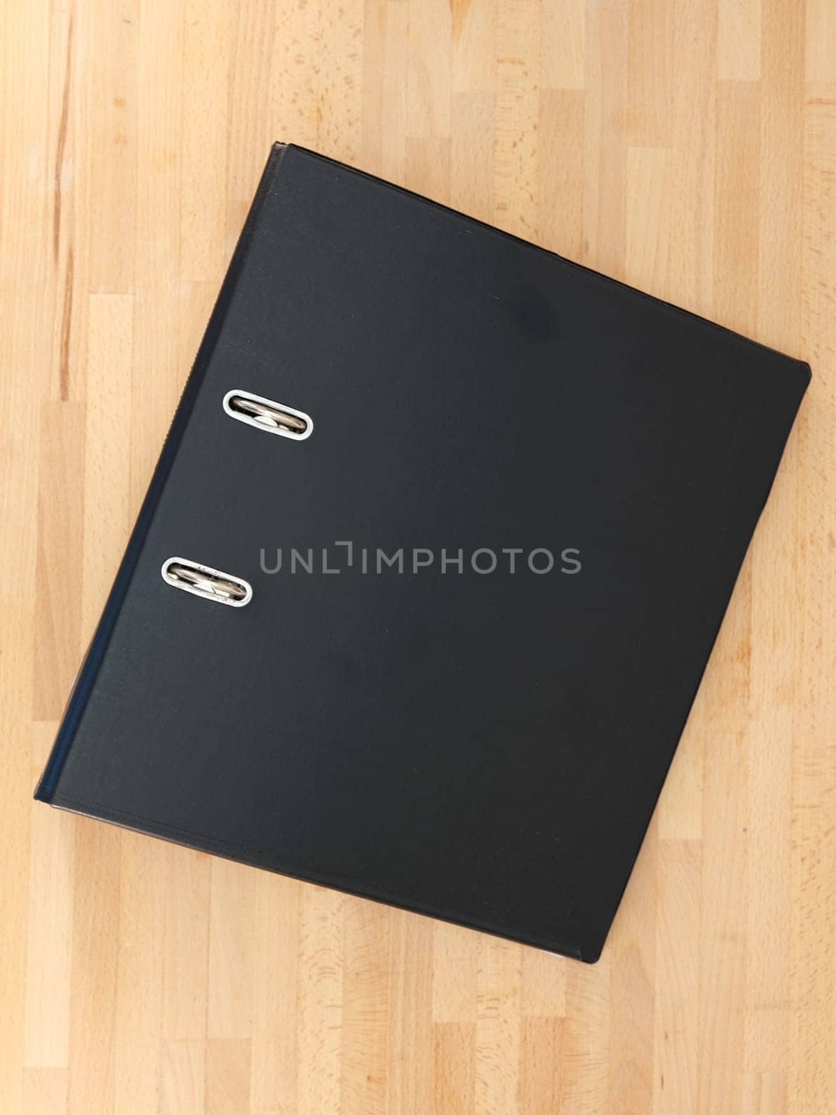 A close up shot of an A4 ring binder