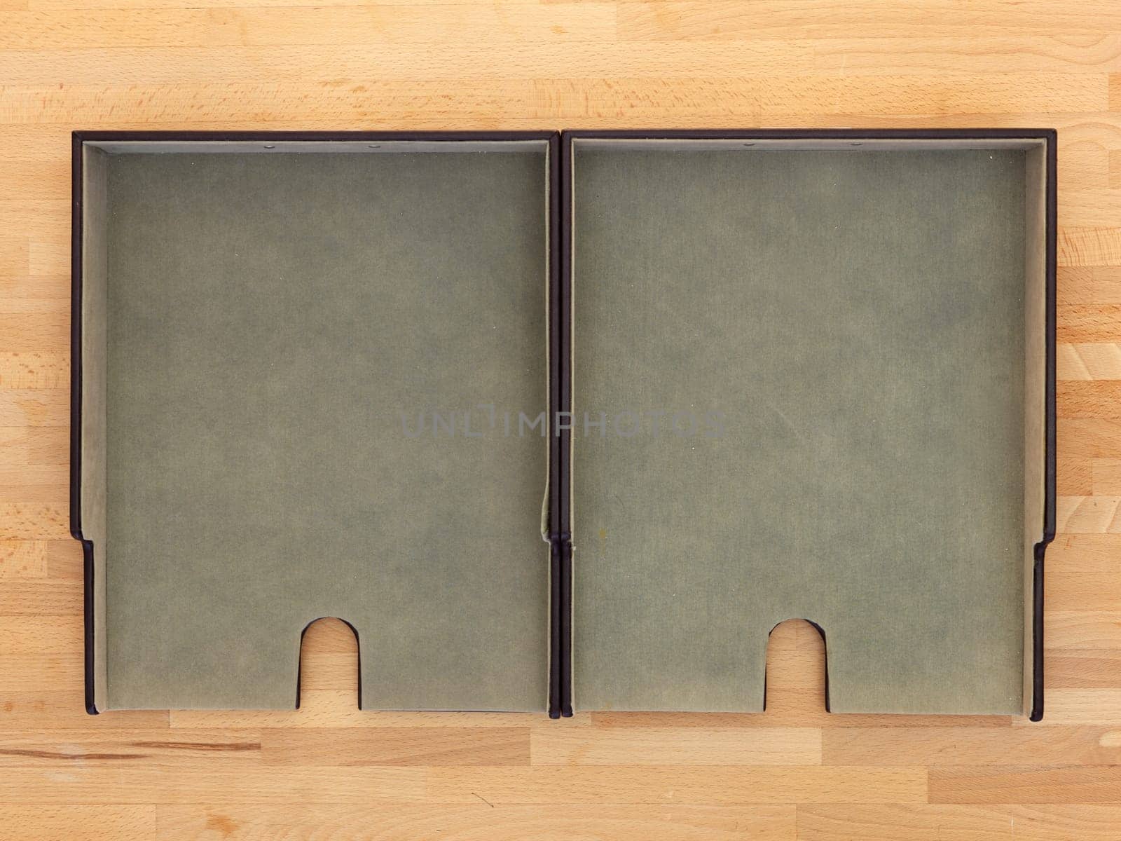 A close up shot of an office work tray