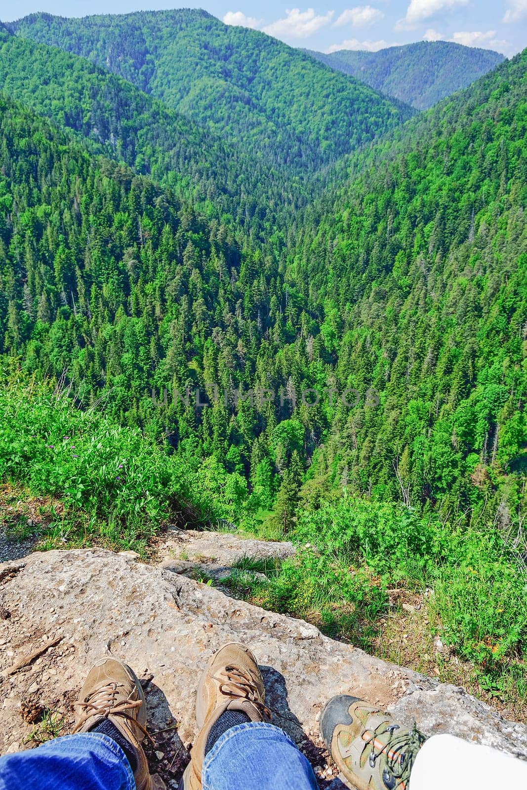 Lookout in Slovak Paradise National Park