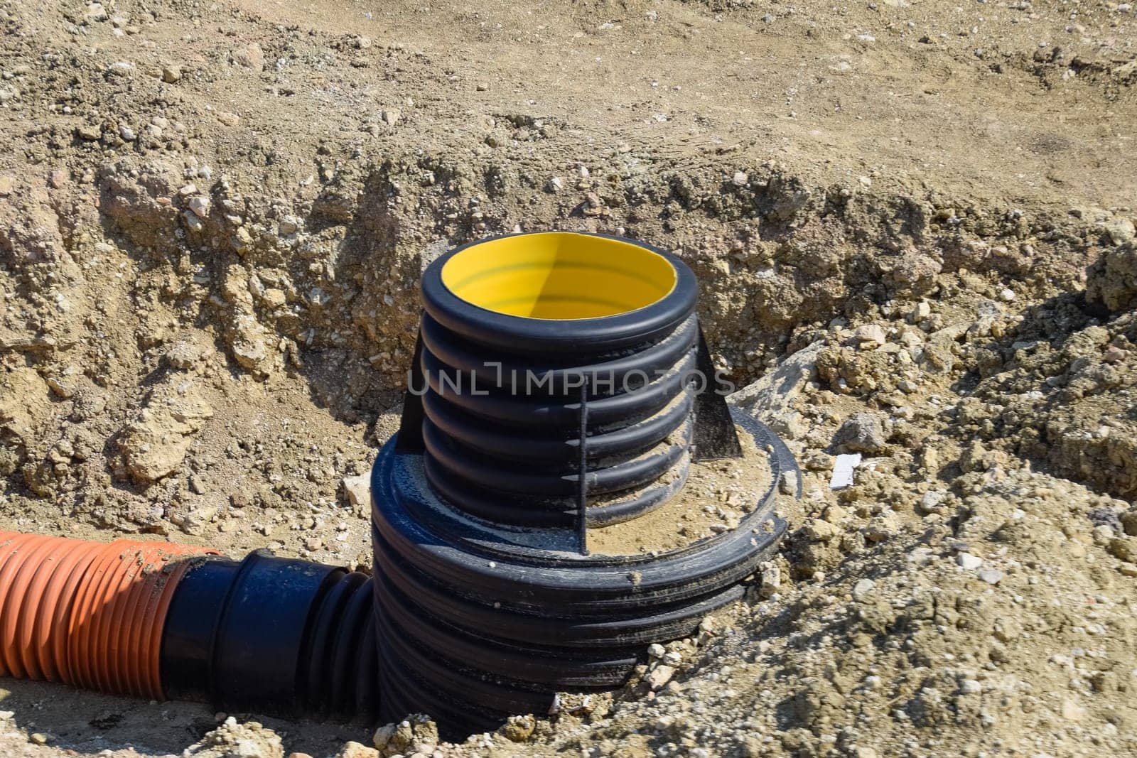 Construction of stormwater and sewerage at roads and highways. a Transportation sewer.