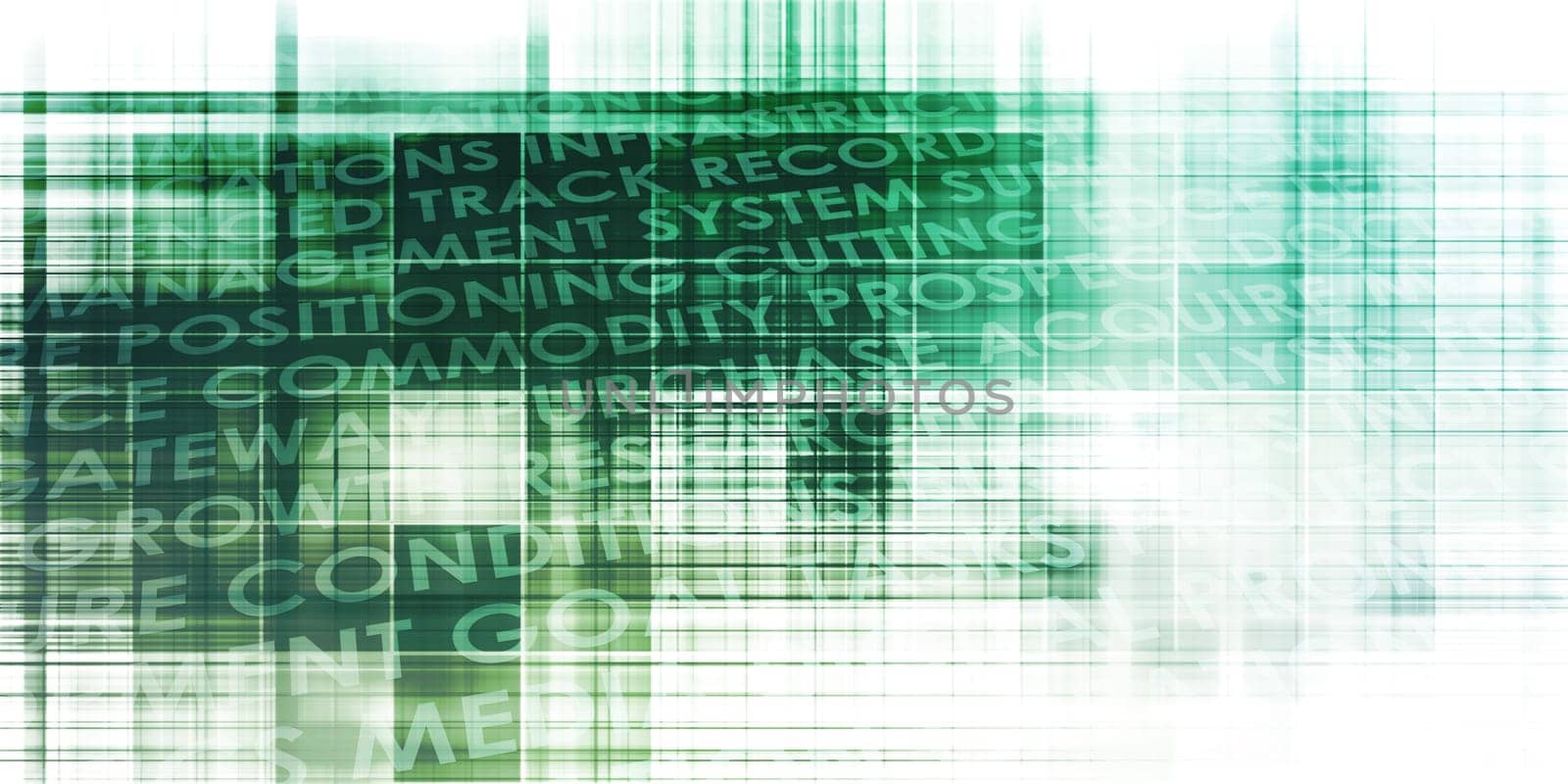 Concept for New Technology Corporate Business Development Art