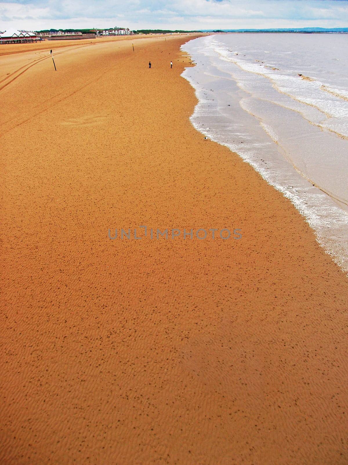 Beach in Weston-super-Mare, UK