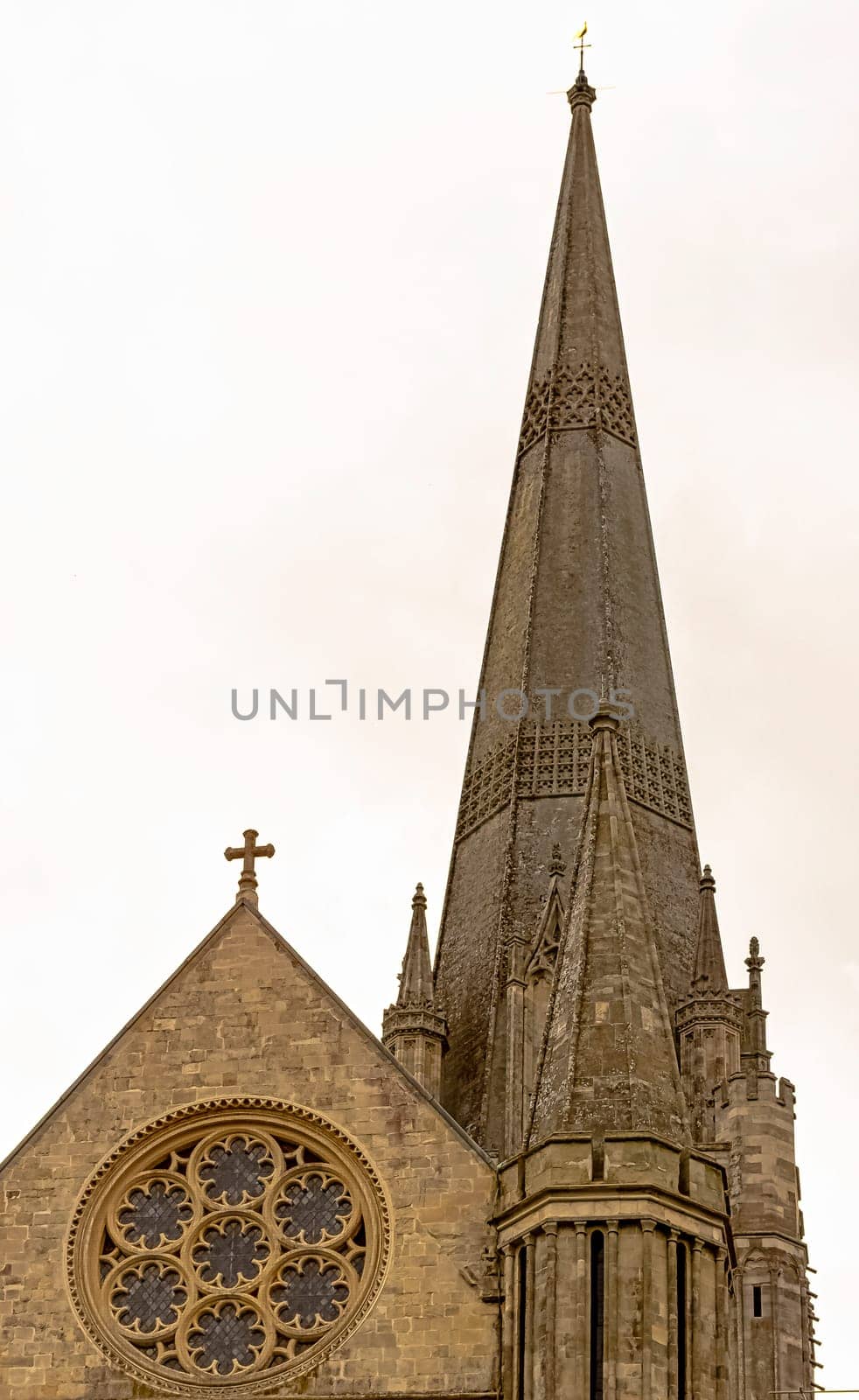 Chichester Cathedral, formally known as the Cathedral Church of the Holy Trinity in Chichester, West Sussex, United Kingdom on 14 July 2019