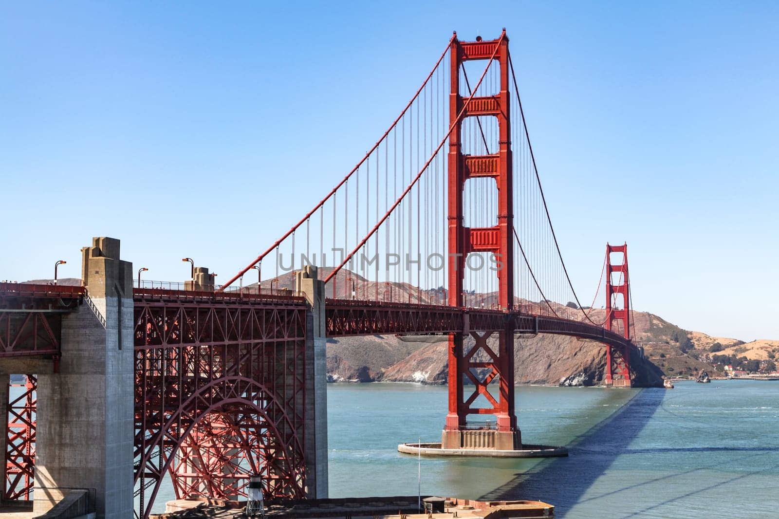 The Golden Gate Bridge in San Francisco