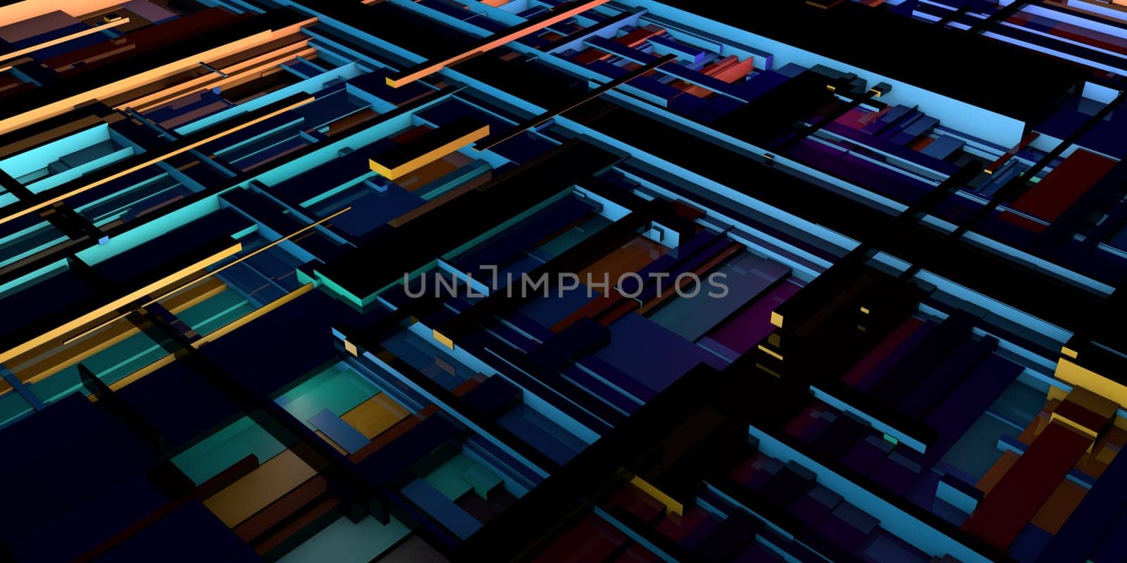 Science Technology Futuristic Connectivity in Electronics Abstract