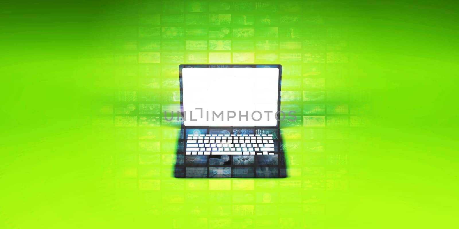 New Website Copyspace as a Featured Concept