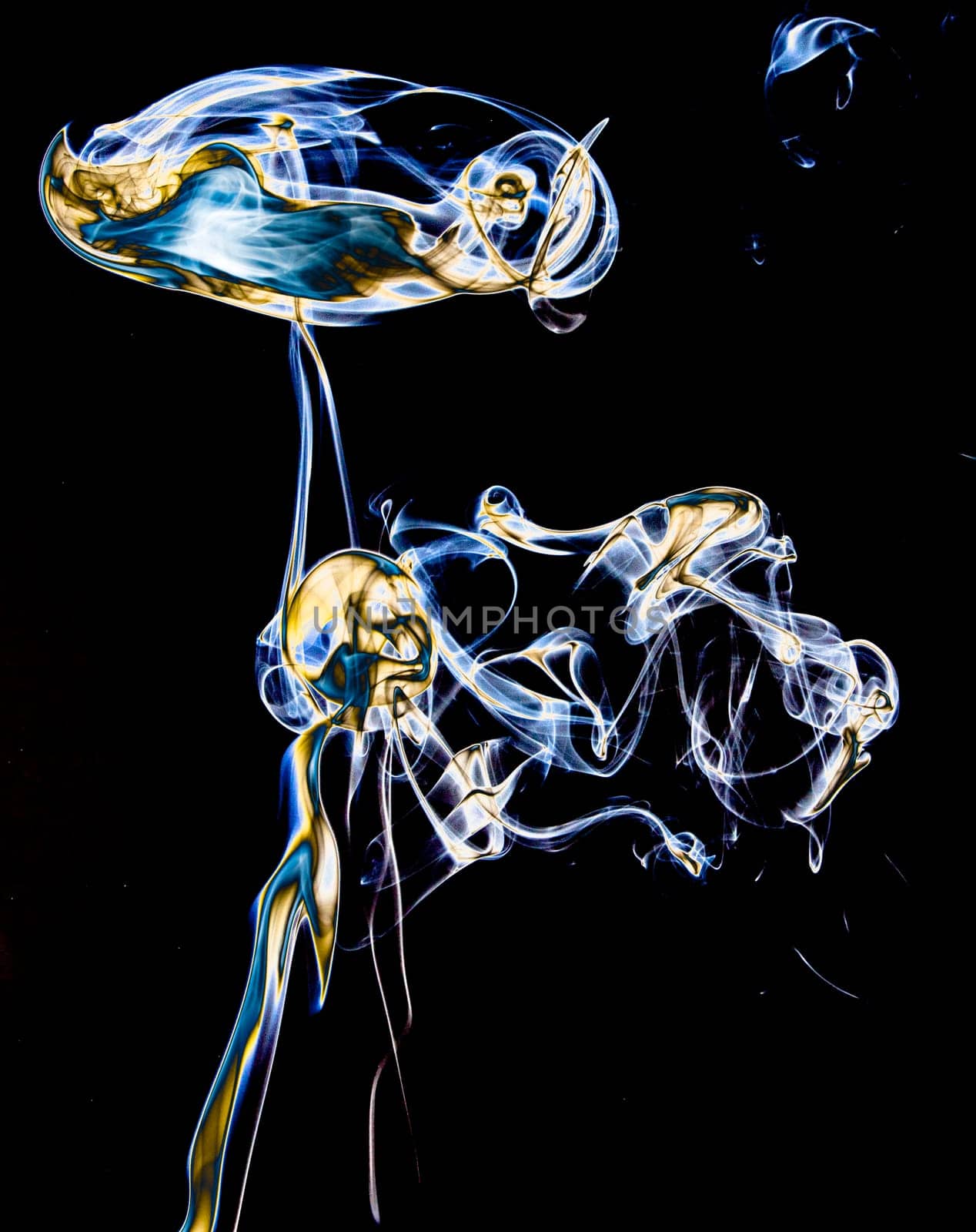 Abstract smoke with dome on top