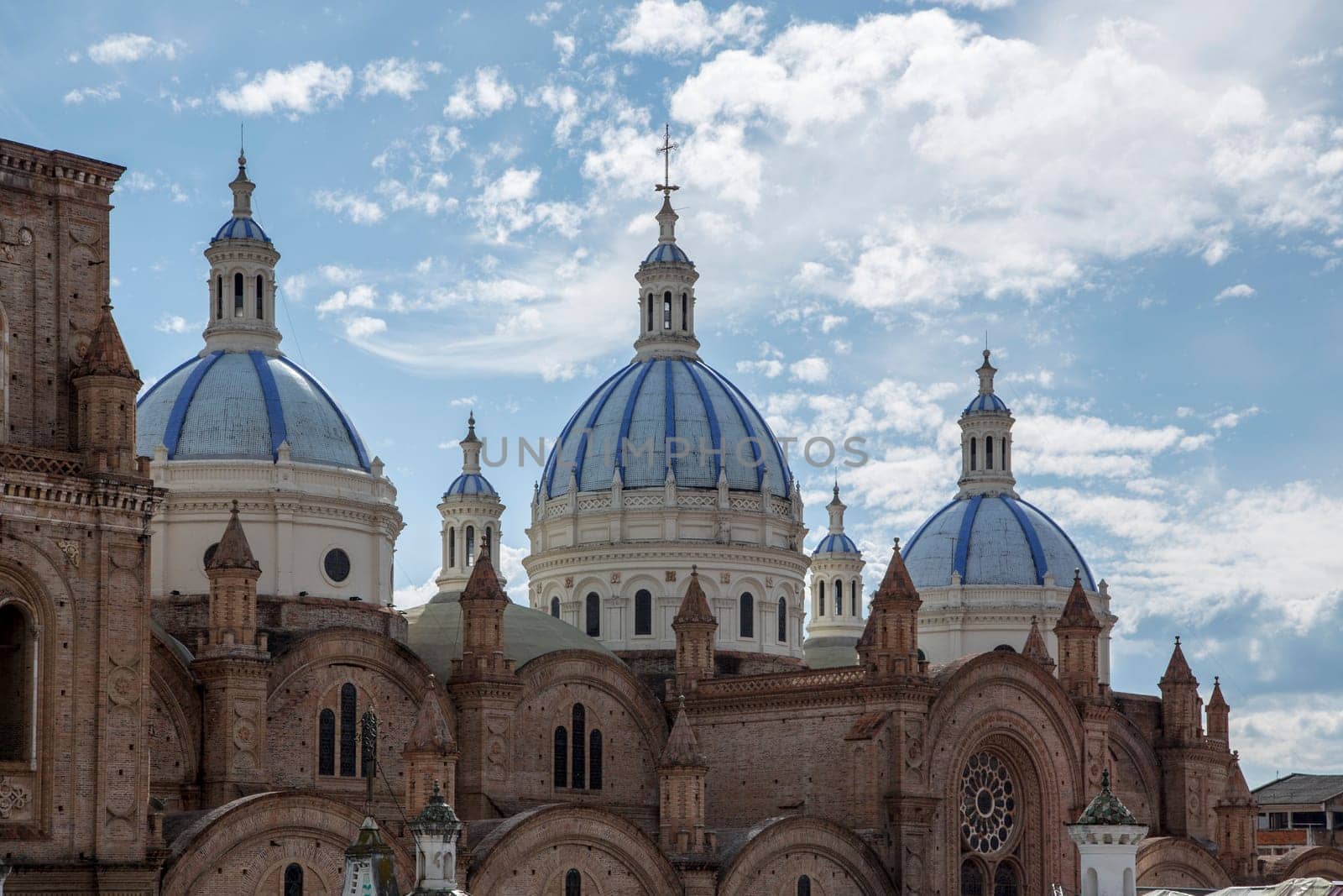 New Cathedral Domes rise over Cuenca, Ecuador in Iconic Image of the City