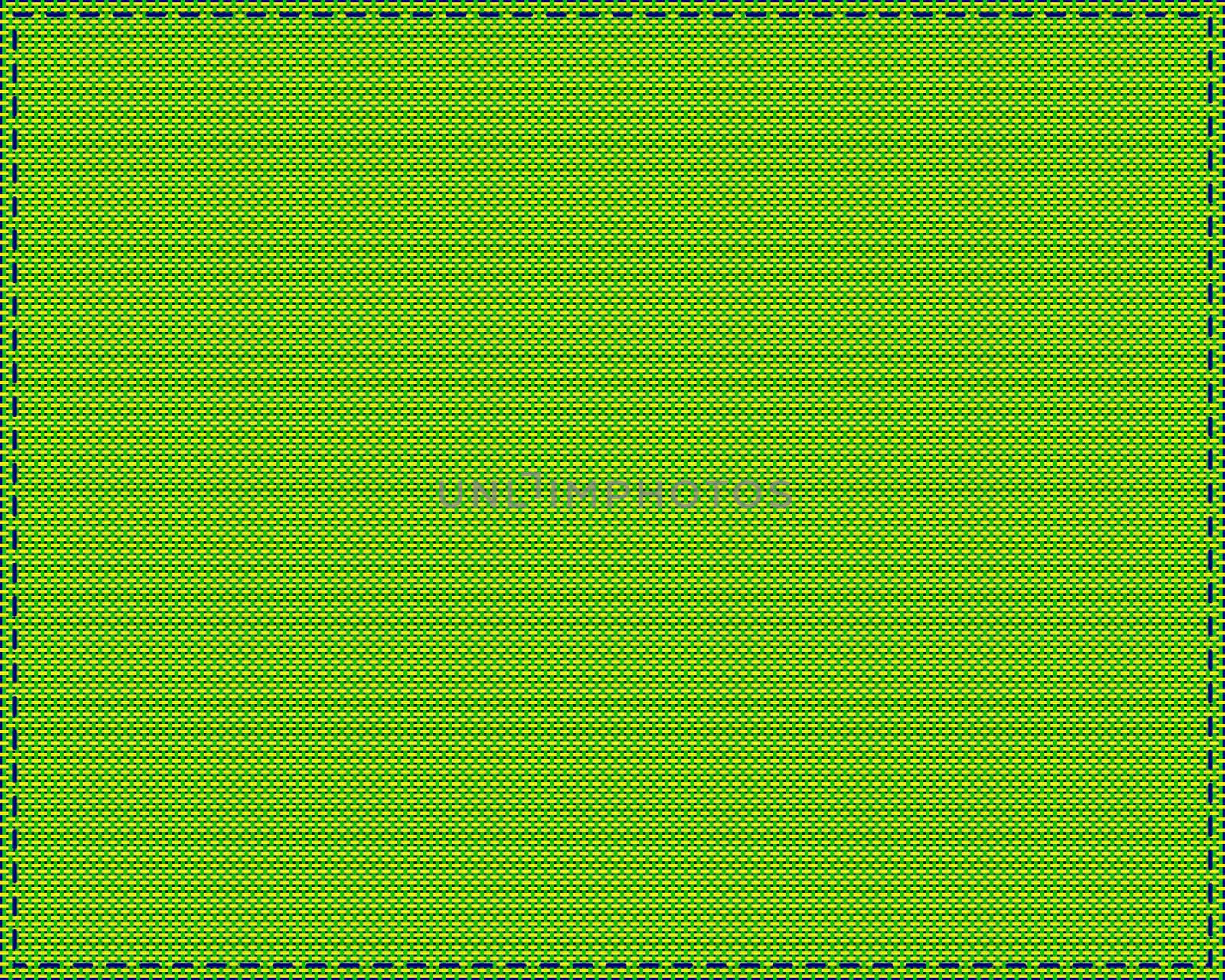 Background cloth with stitches