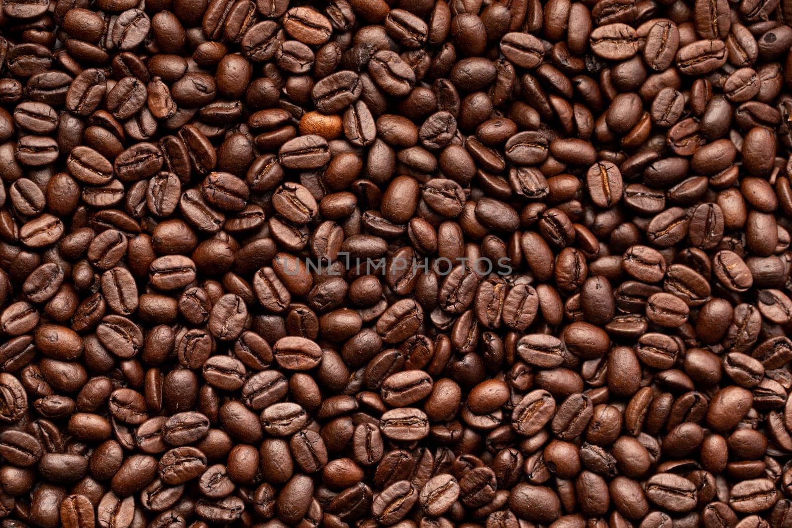 Background from coffee beans, roasted beans